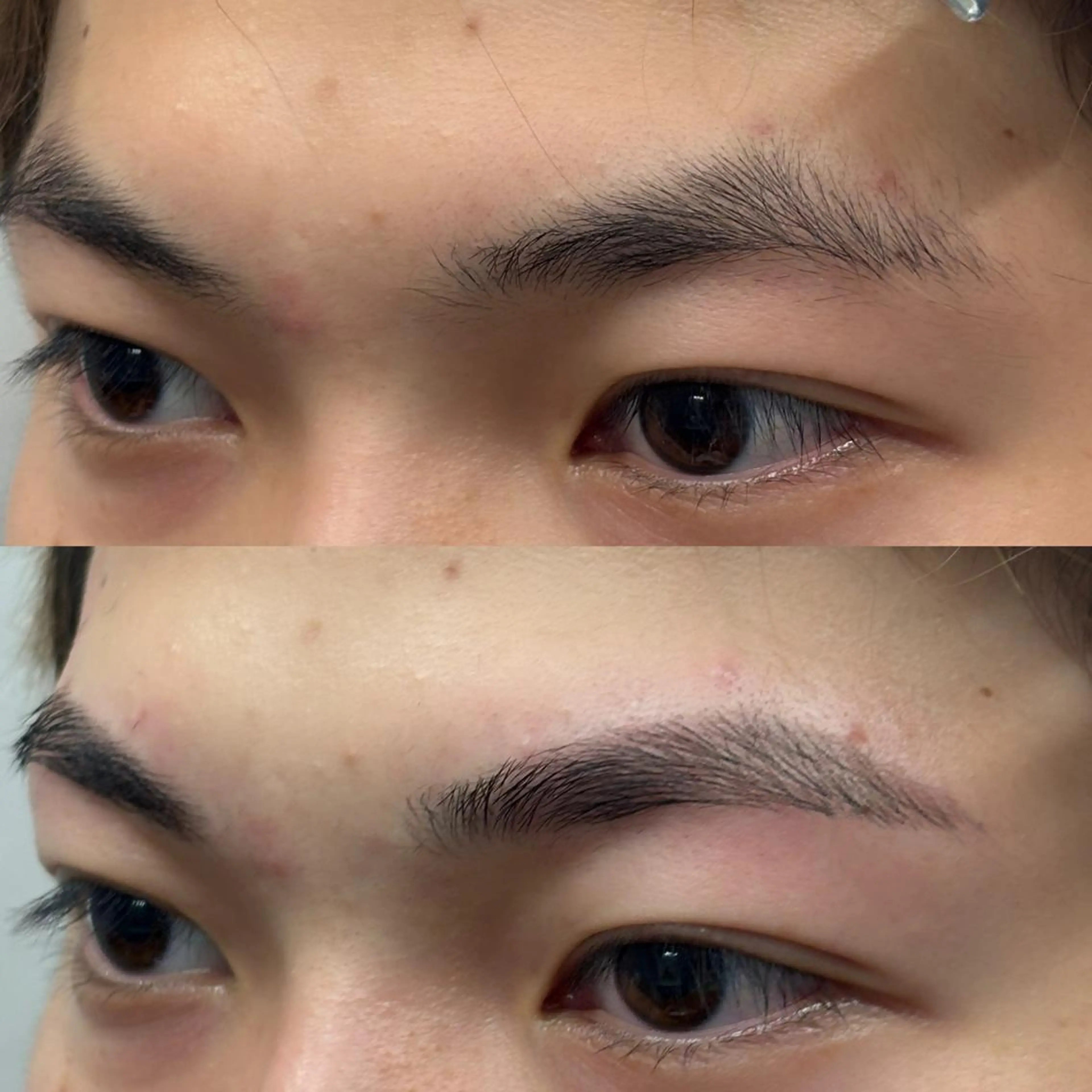 お気に入り❤️登録者限定【メンズ限定】アイブロウ　眉毛wax+パーマ　モニター0円の写真