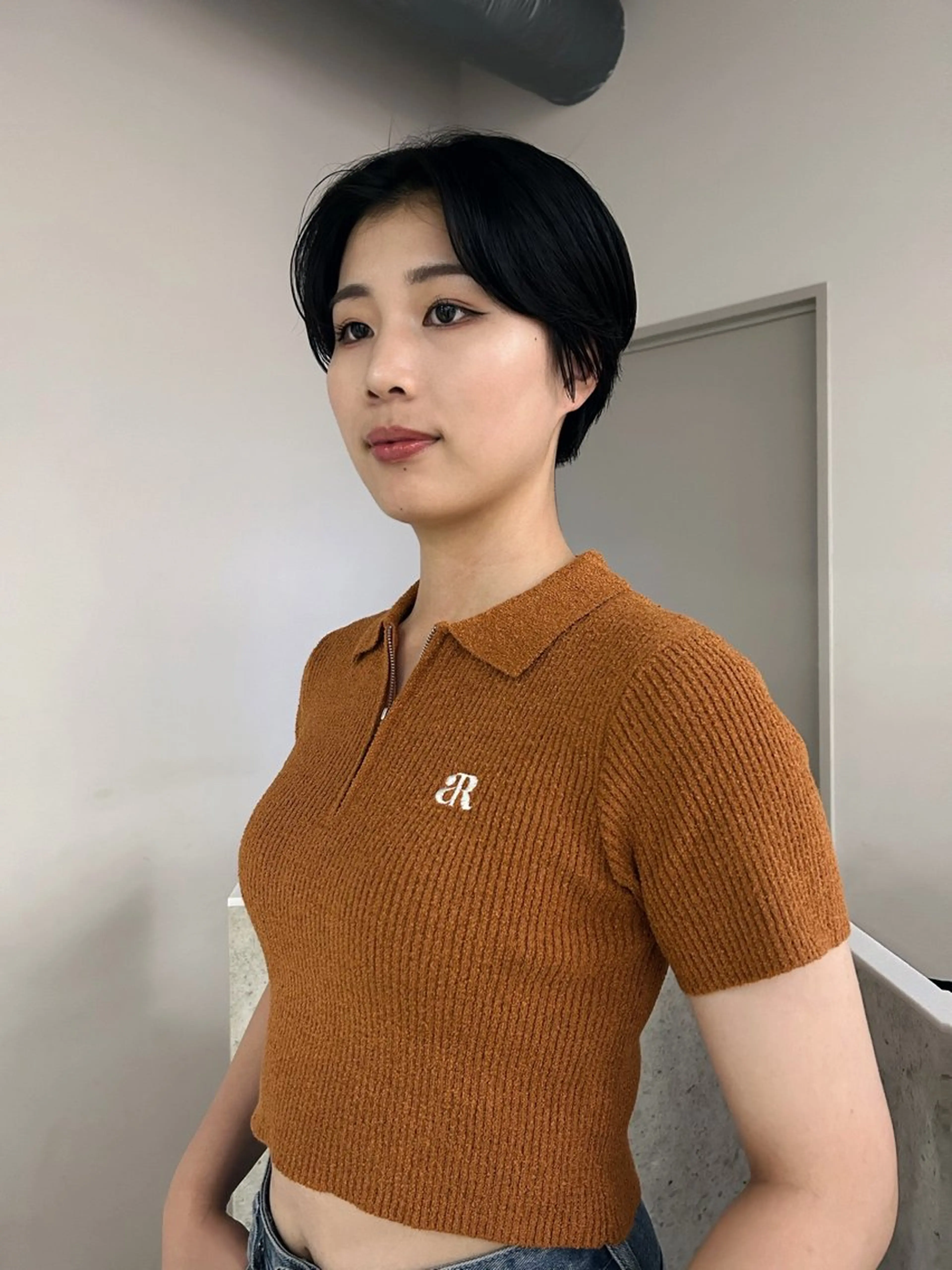 ショート aika/パーマ/ ショート/伏見のヘアスタイル