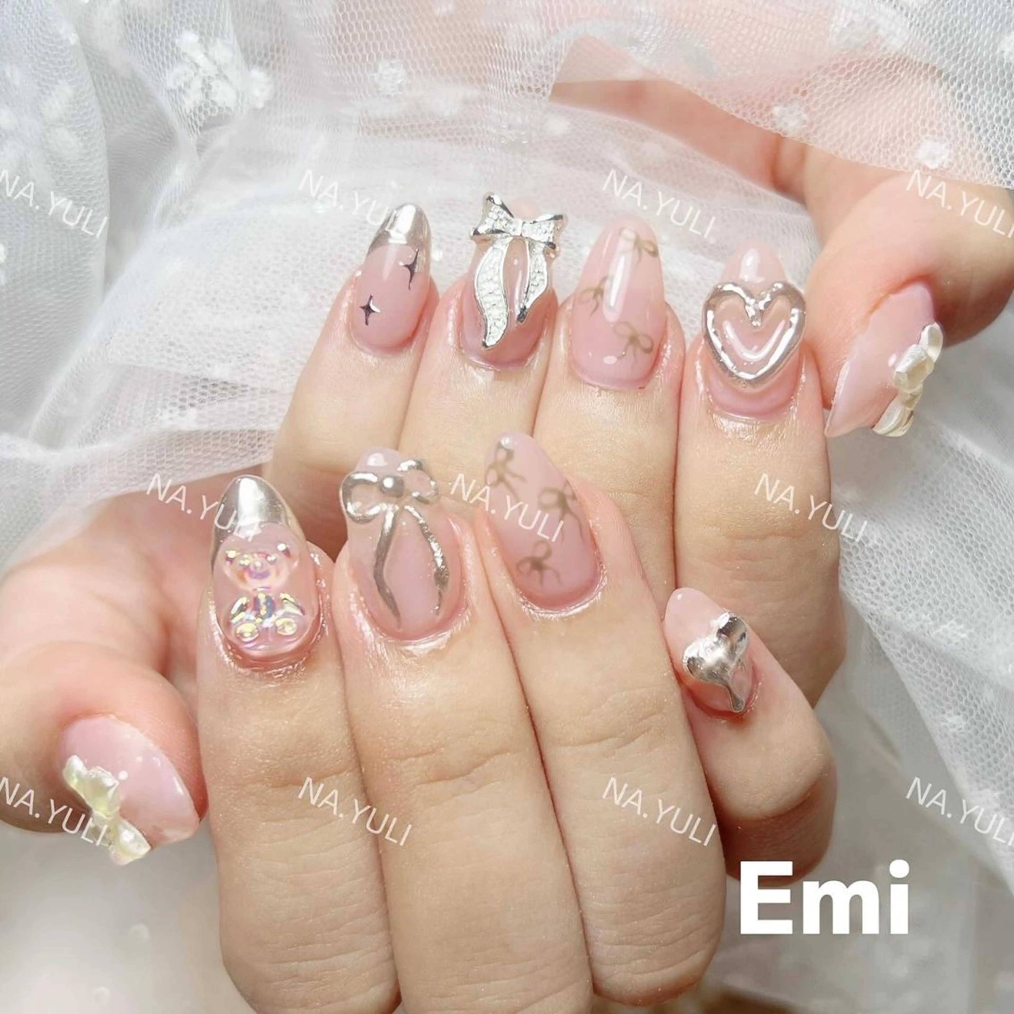 ネイル ハンドネイル ハンドケア YUKI 💗 渋谷店のネイルデザイン