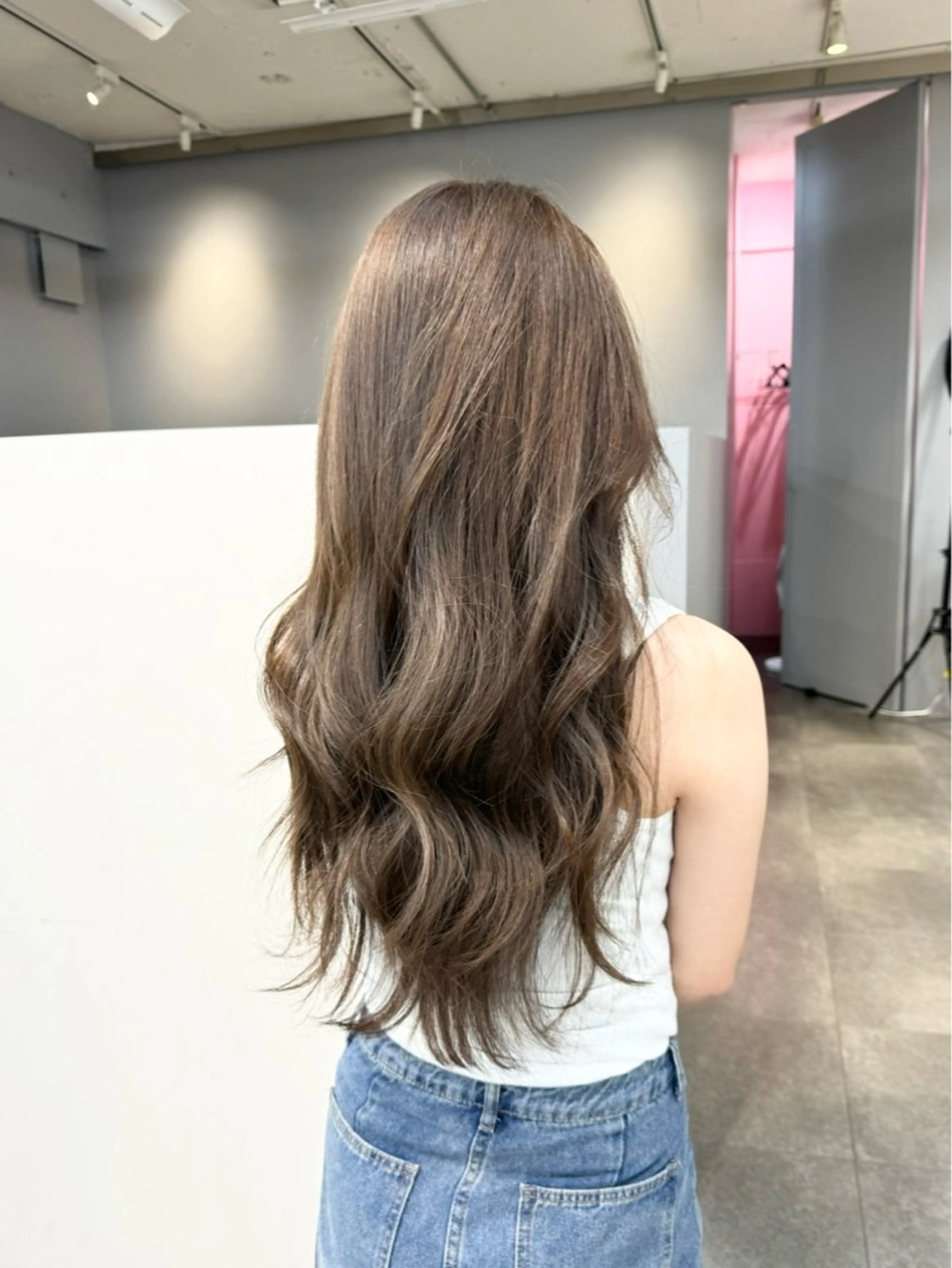 ロング カラー カット ヘアカラー 🦋韓国系指名No1 店長/圓山 祐也🦋のヘアスタイル