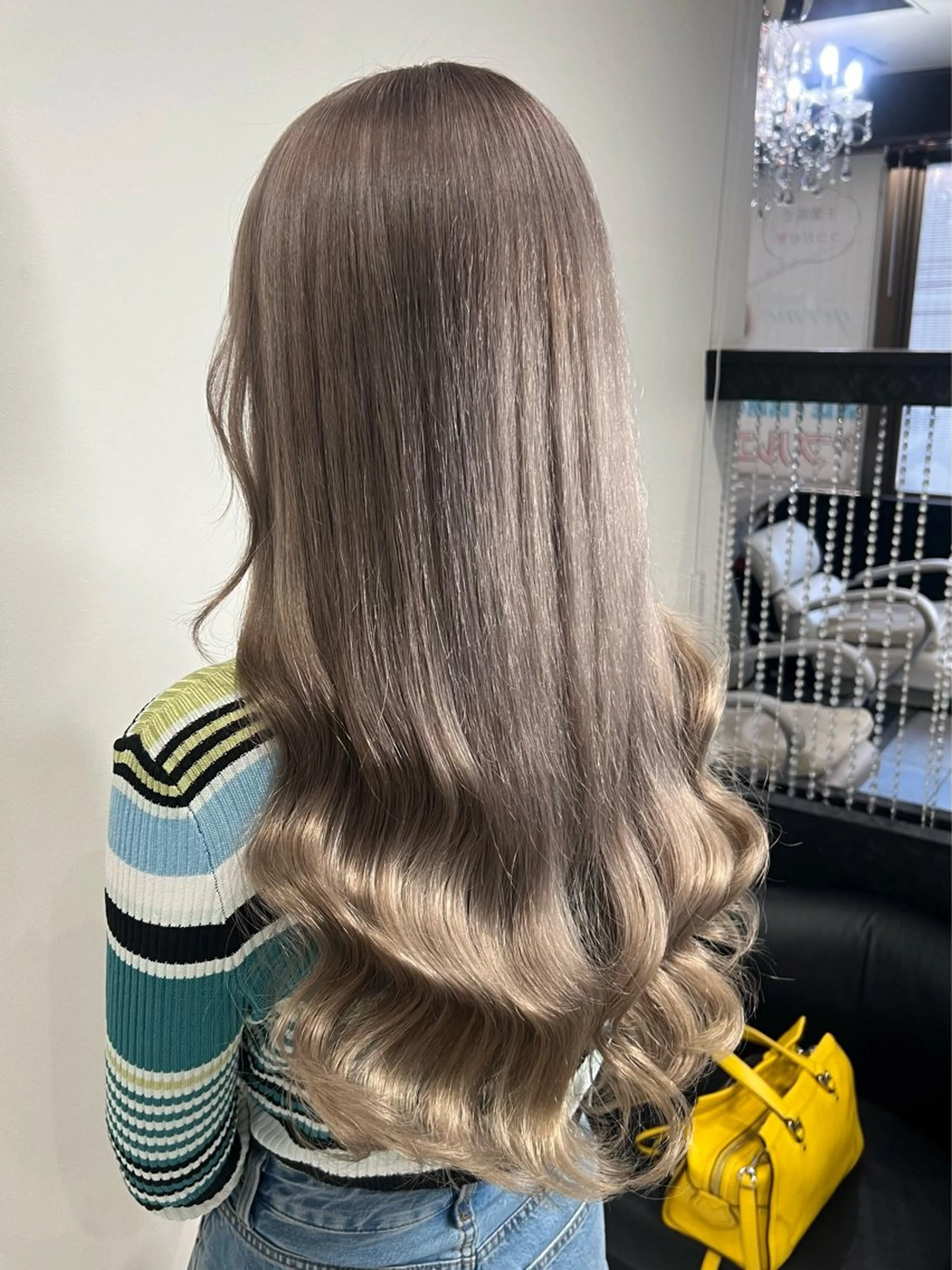 ロング ヘアカラー トリートメント YUDU🍊 germe/ジェルムのヘアスタイル