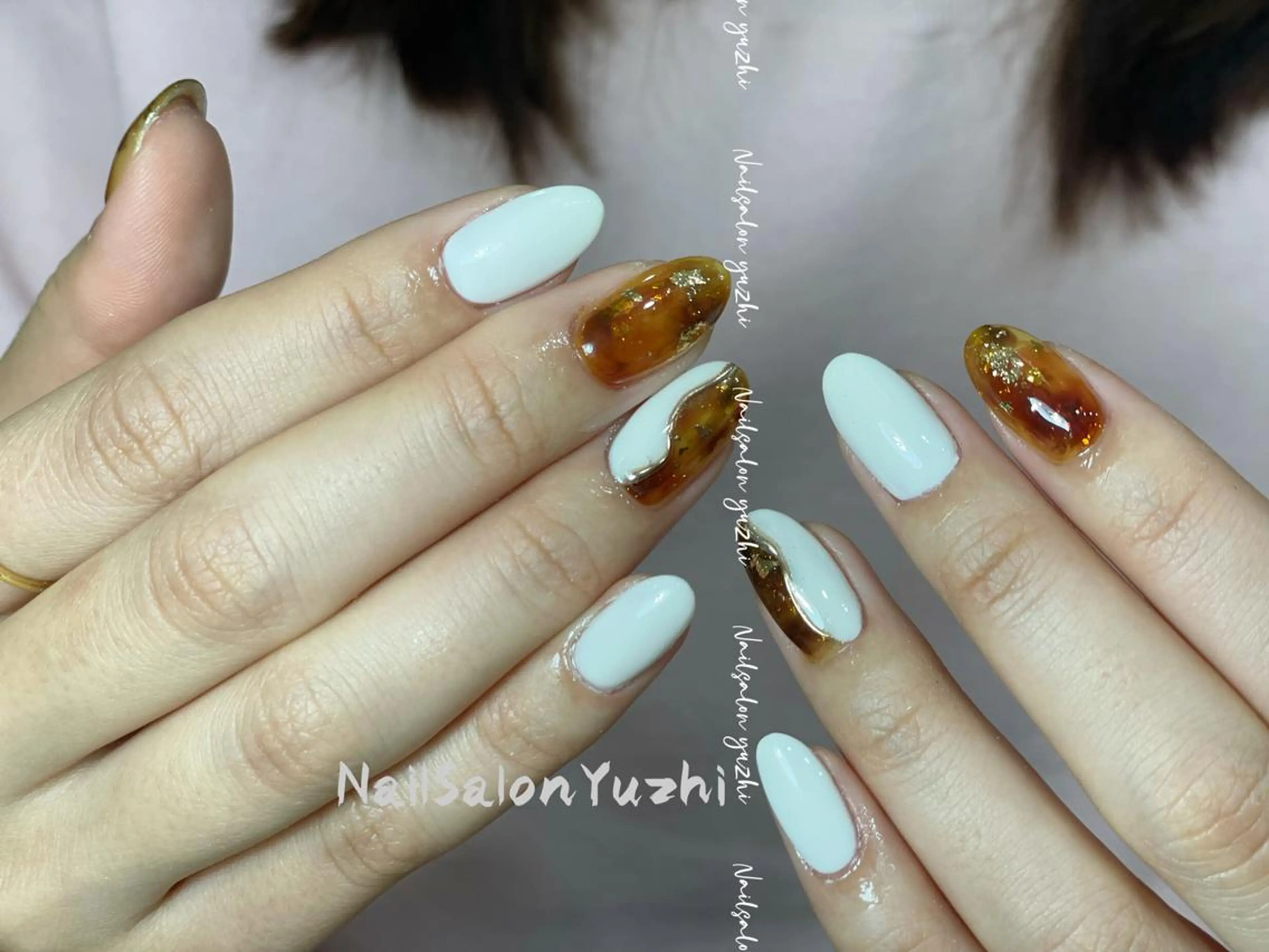 ネイル ハンドネイル MAKI💚💚💚 秋葉原.のネイルデザイン