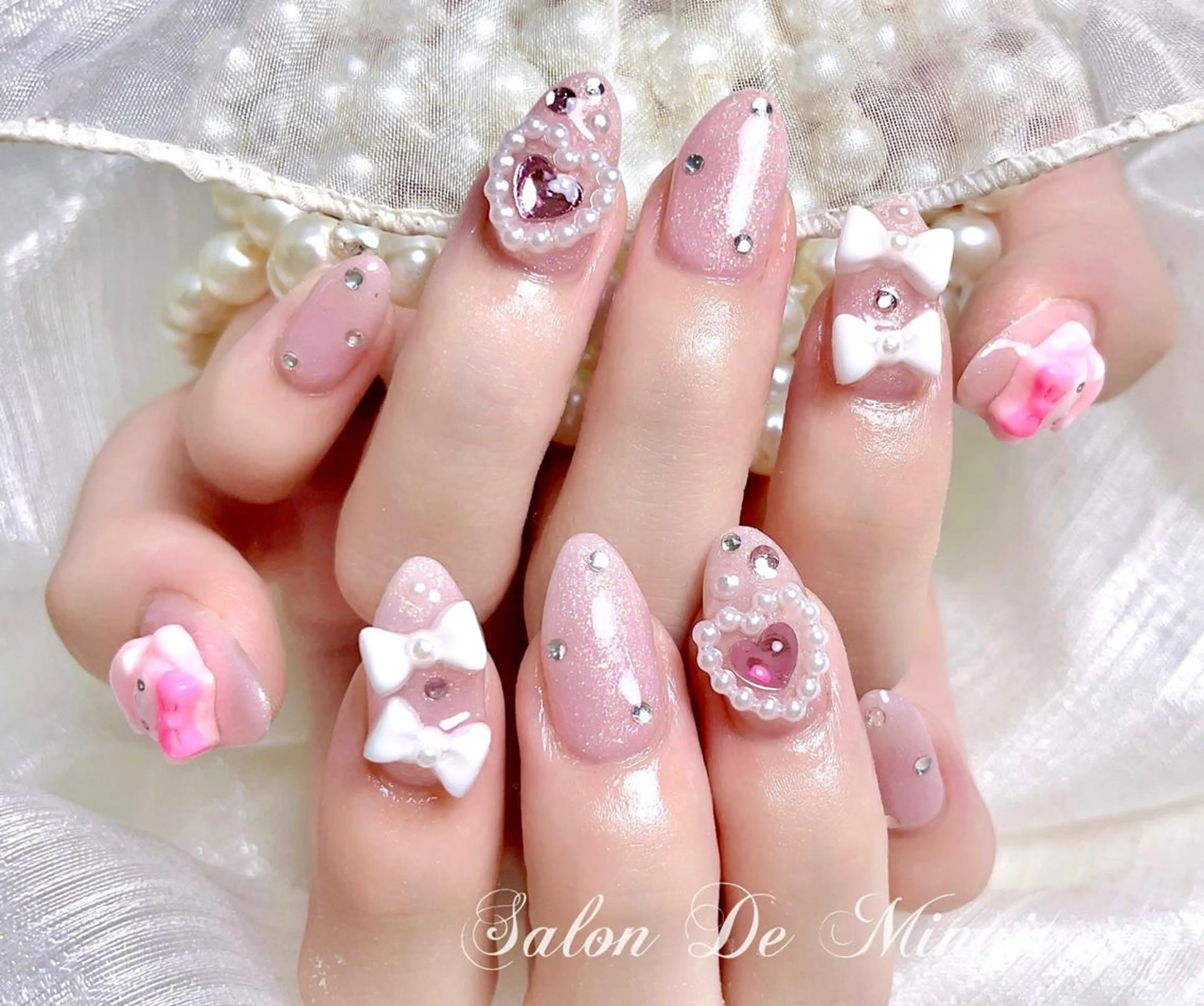 ネイル ハンドネイル ハンドケア Momo 🤍のネイルデザイン