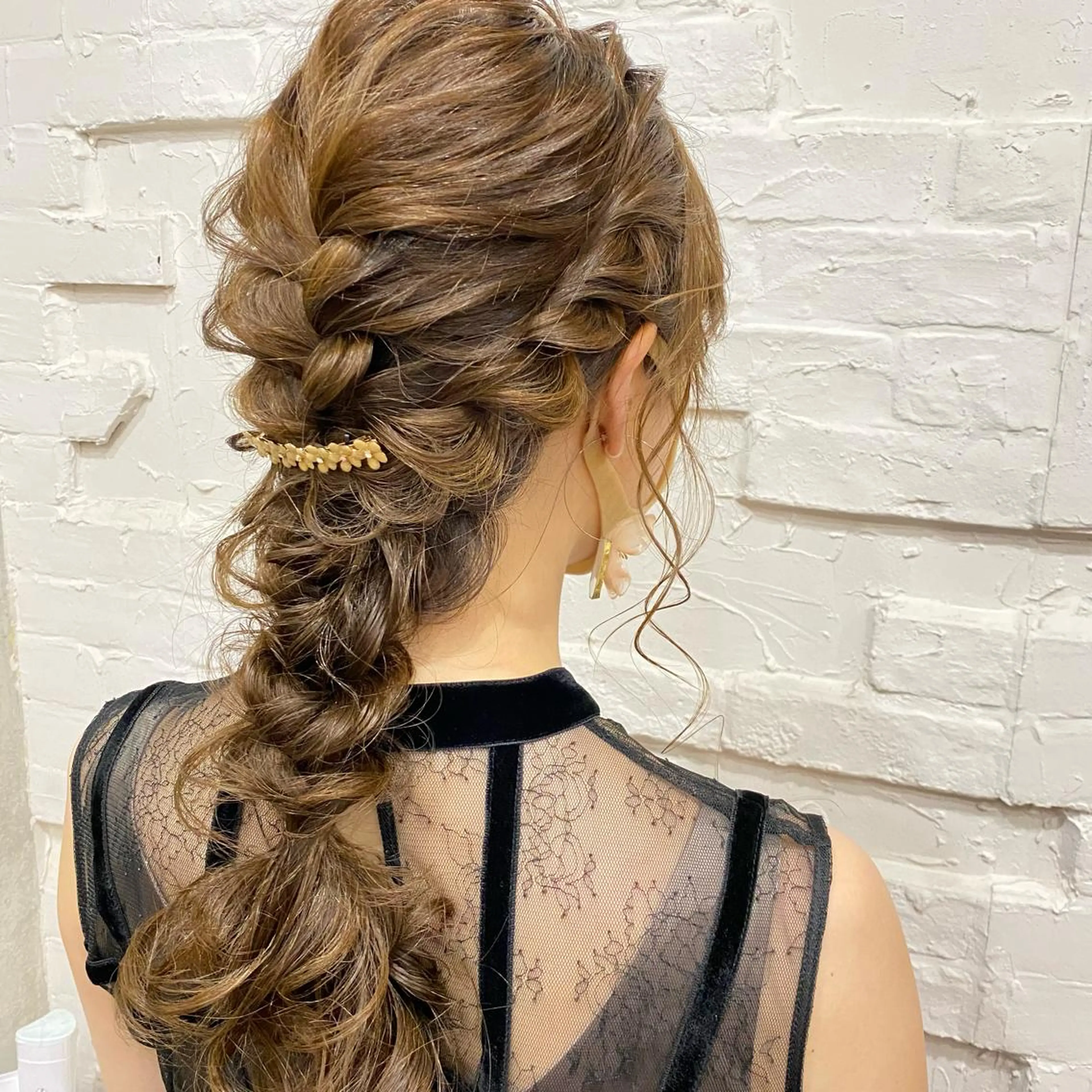 ロング まつパ・ヘアセット ♡Chinami♡のマツエク・マツパデザイン