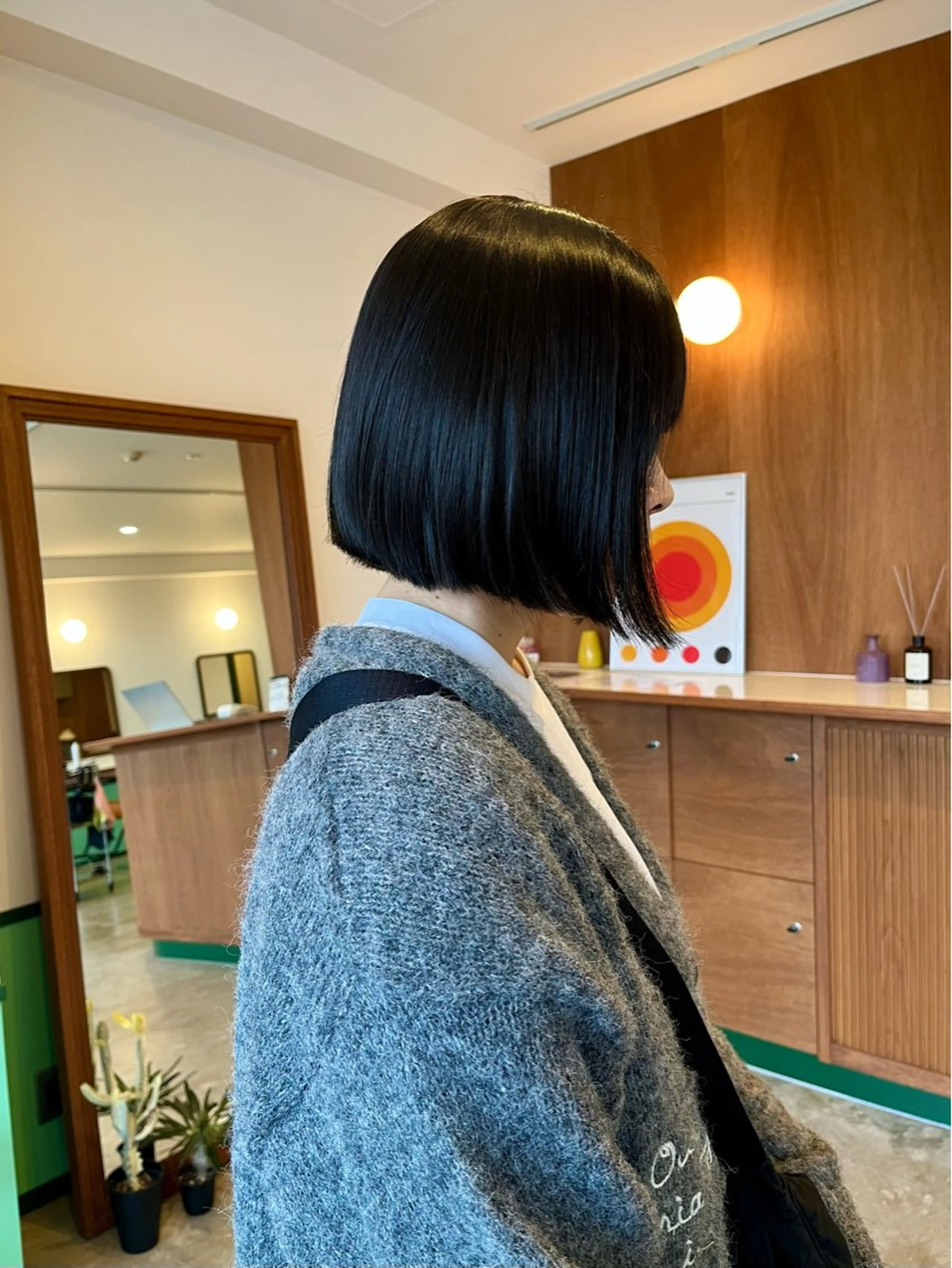 ショート ボブ カット ヘアカラー トリートメント LOBBY HIMERIのヘアスタイル