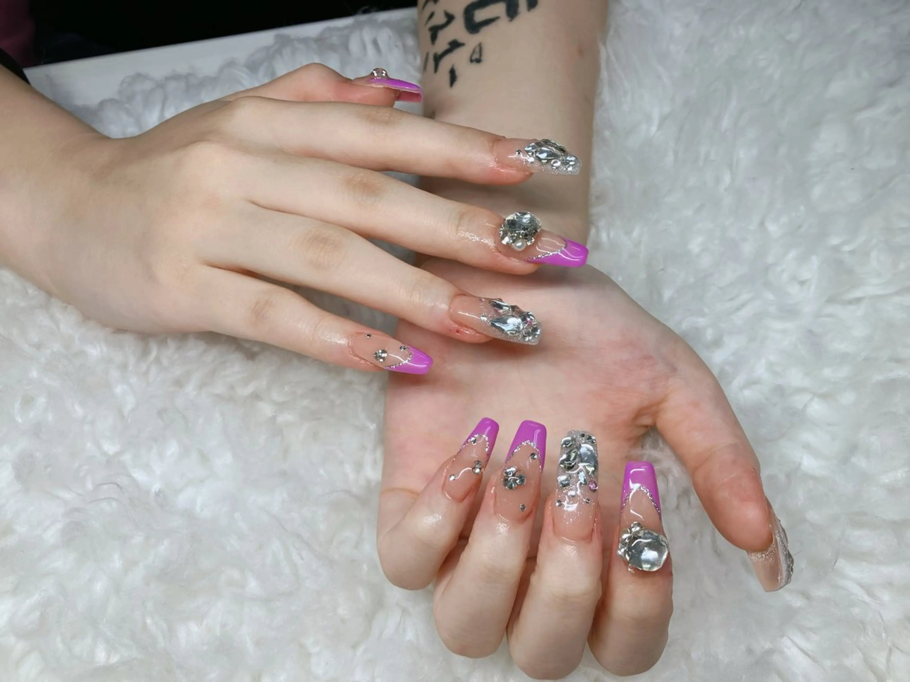 ネイル ハンドネイル ハンドケア 💜MIYA nail川崎店のネイルデザイン