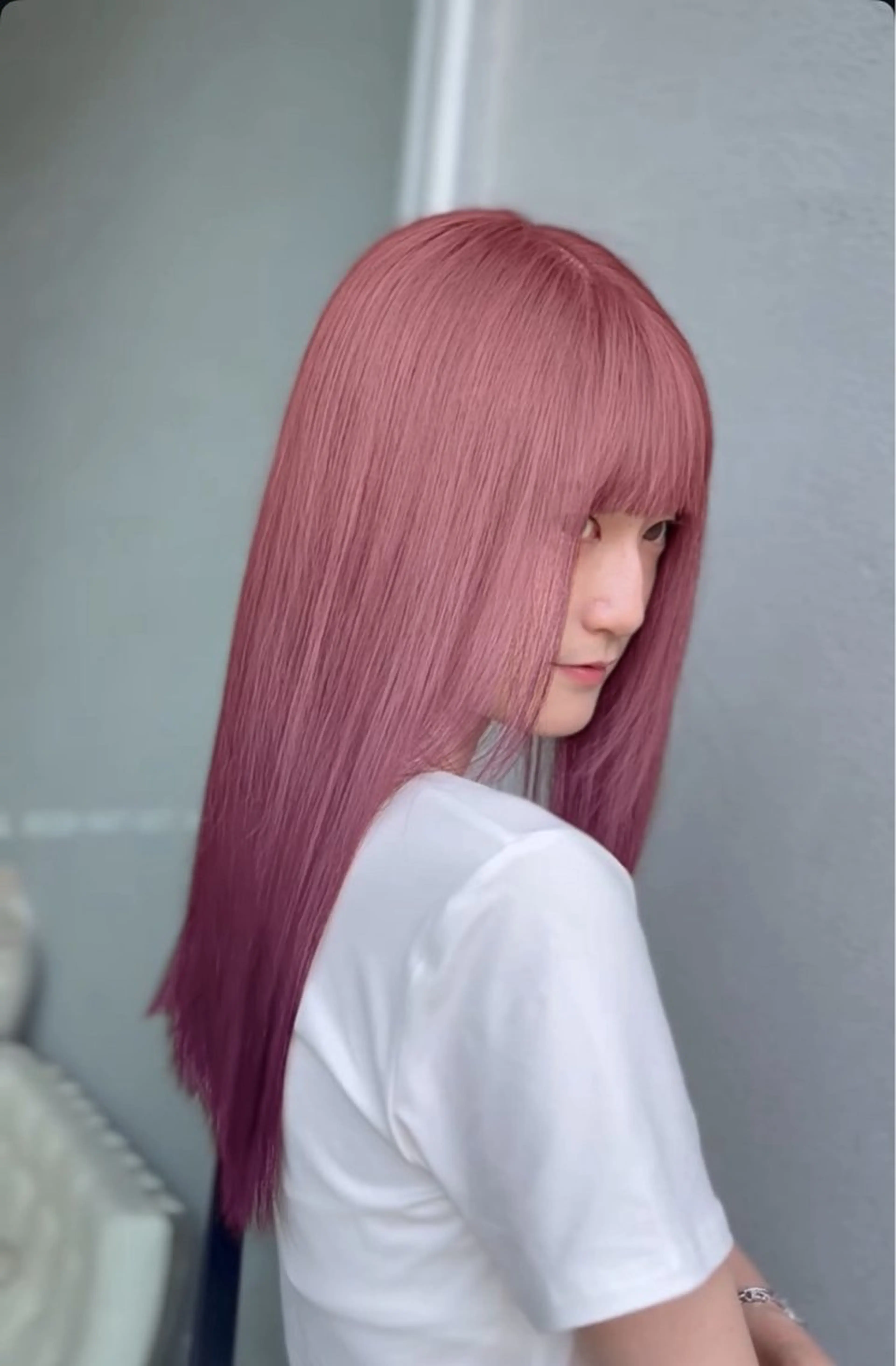 ロング ヘアカラー トリートメント 【川崎で叶う艶髪✨】 ニーナ/川崎駅のヘアスタイル