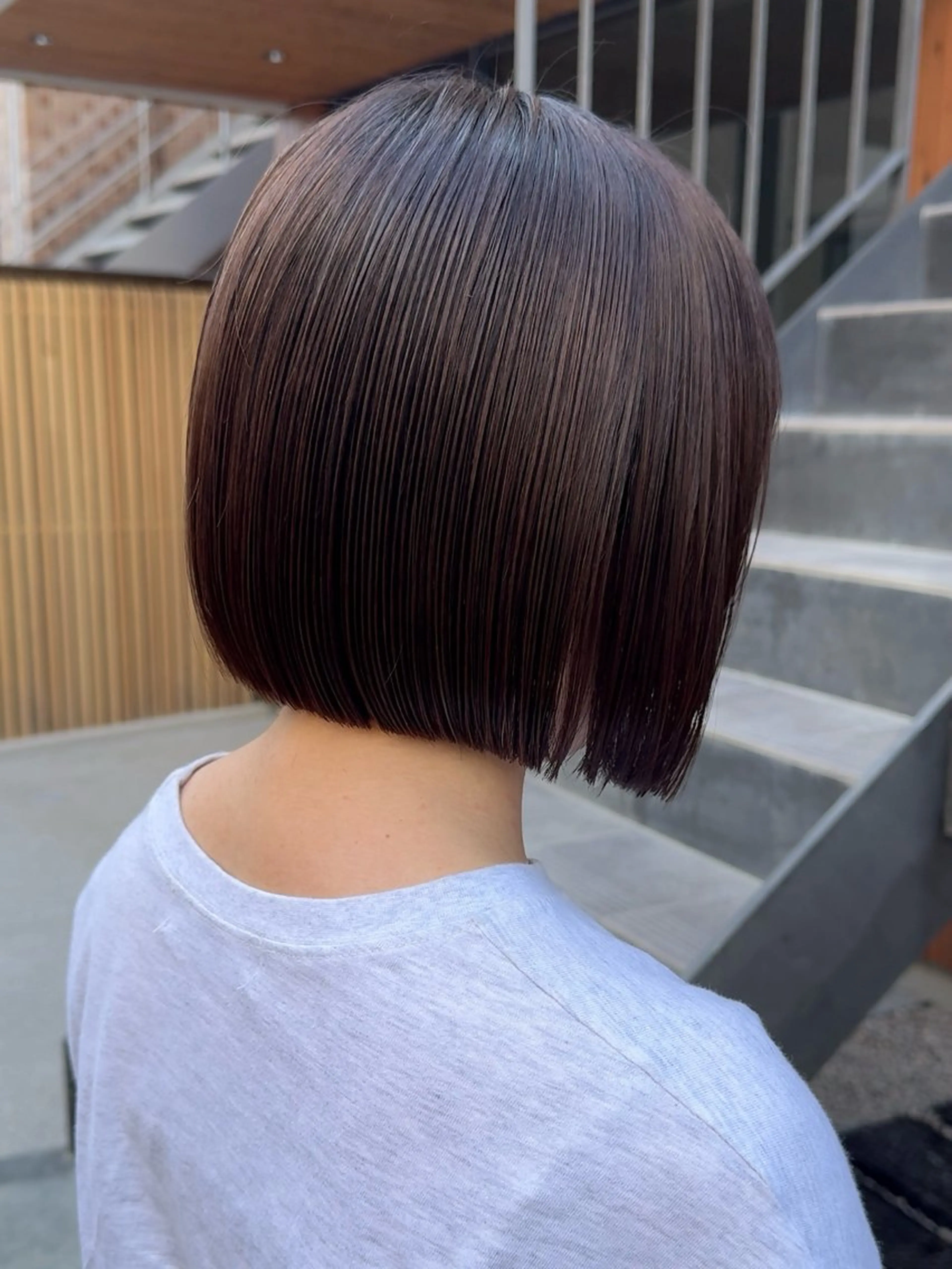 ショート ボブ トリートメント カット トリートメント Qin shaire salon 原宿所属・🌿パーマ/ボブ/ レイヤー/Mikiのヘアスタイル