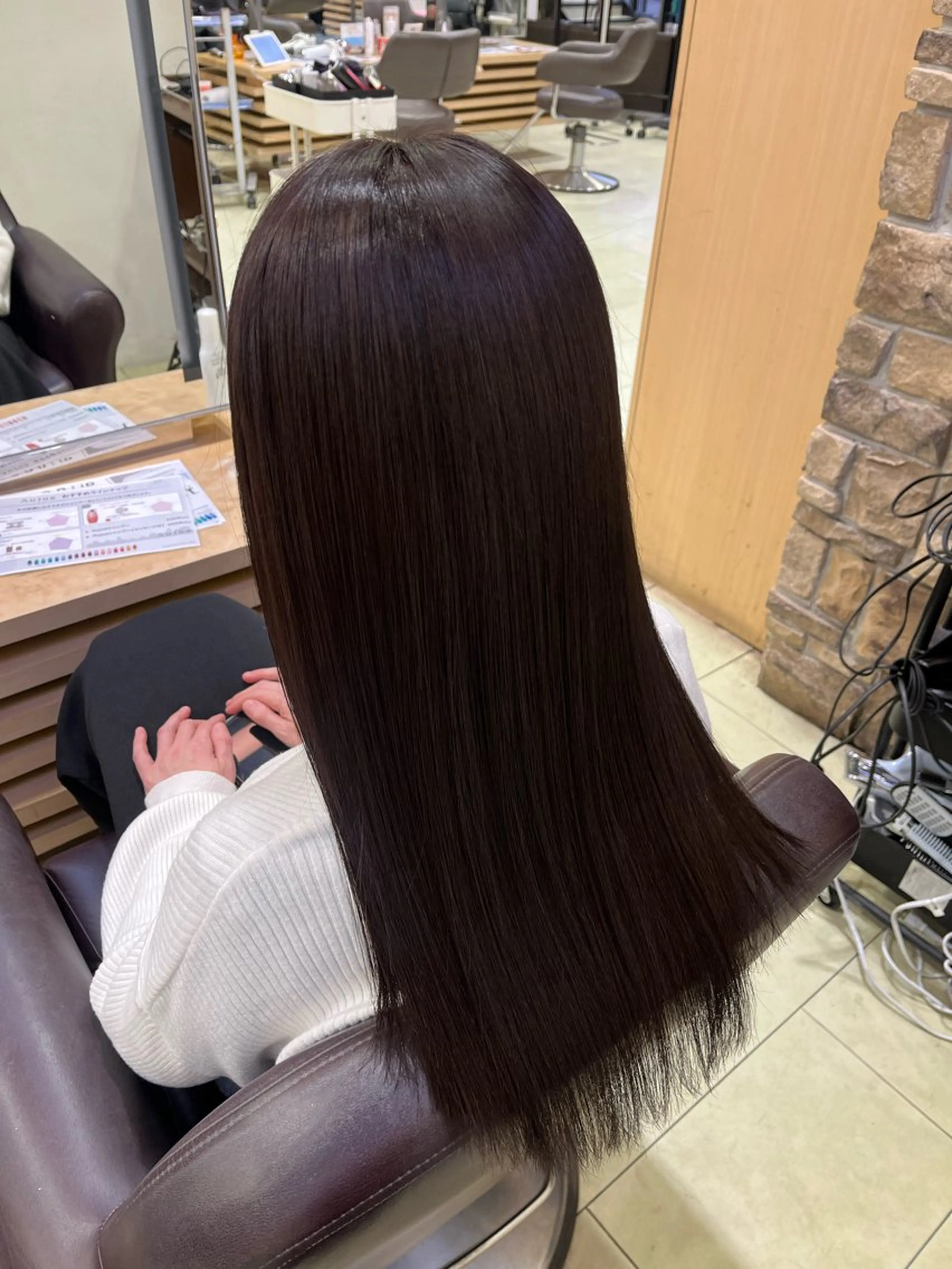 ロング だいじゅ/パーマ/ メンズカット/カラーのヘアスタイル