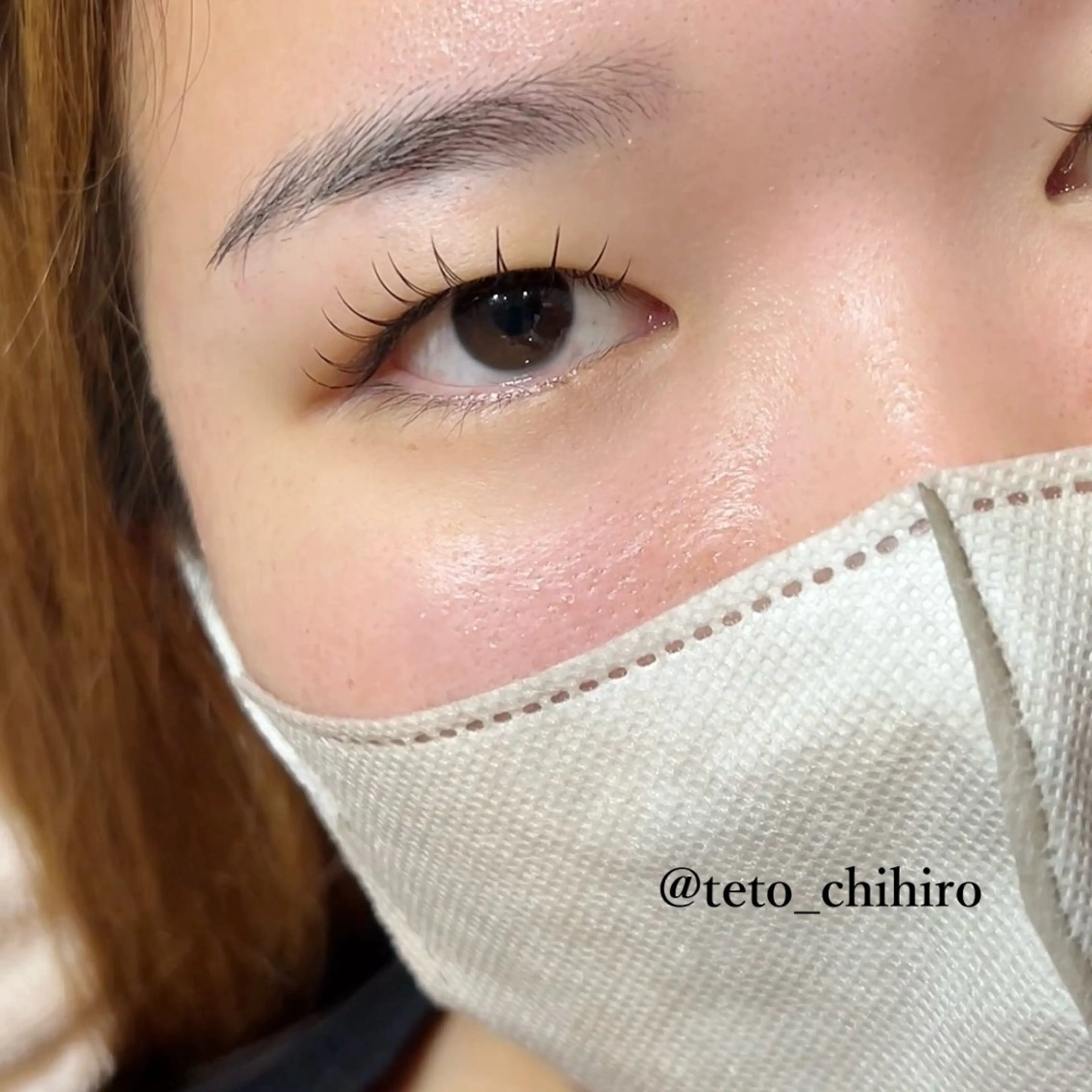 マツエク・マツパ マツエク テトのチヒロ .のマツエク・マツパデザイン