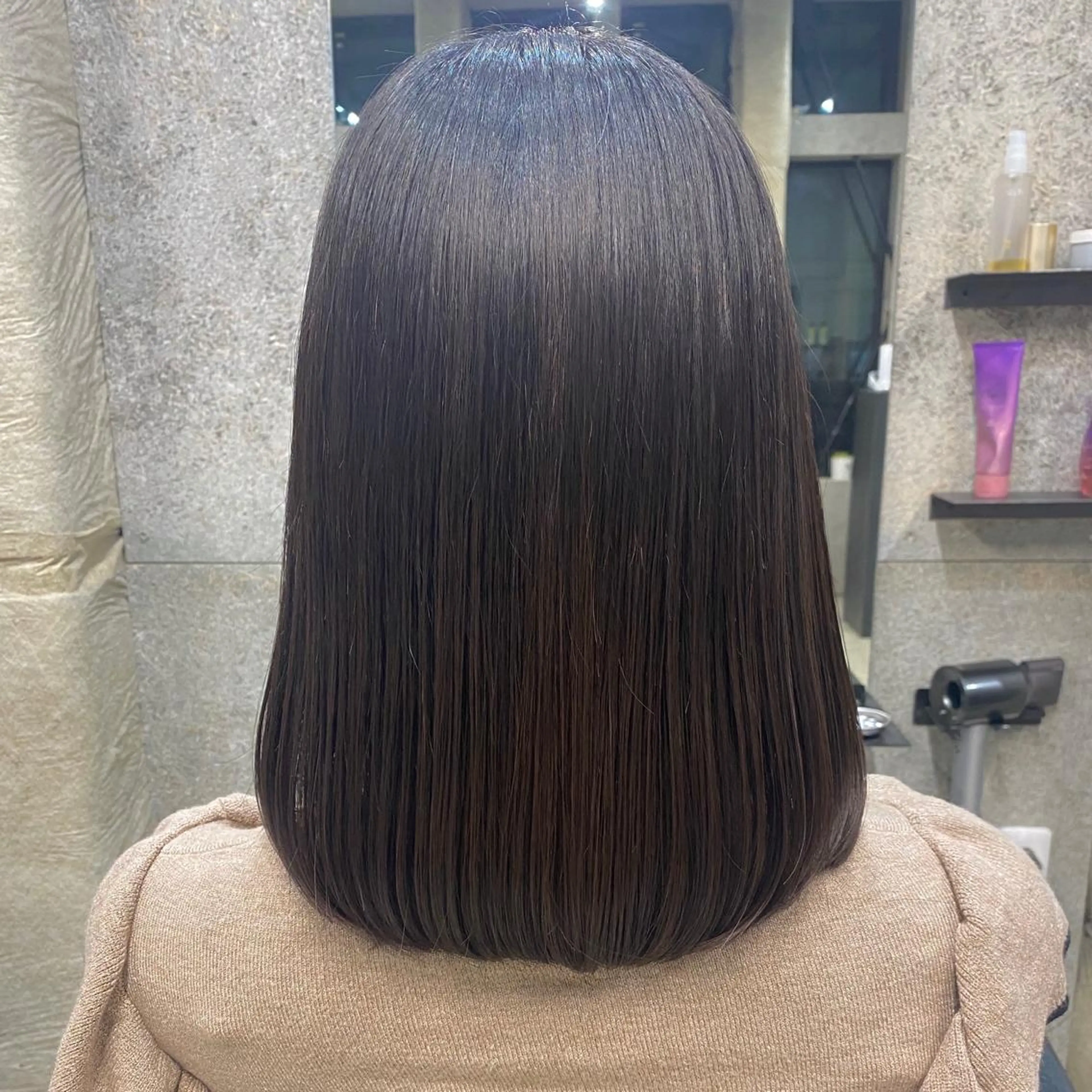 セミロング トリートメント ♡HARUKA/縮毛 /髪質改善/BOBのヘアスタイル