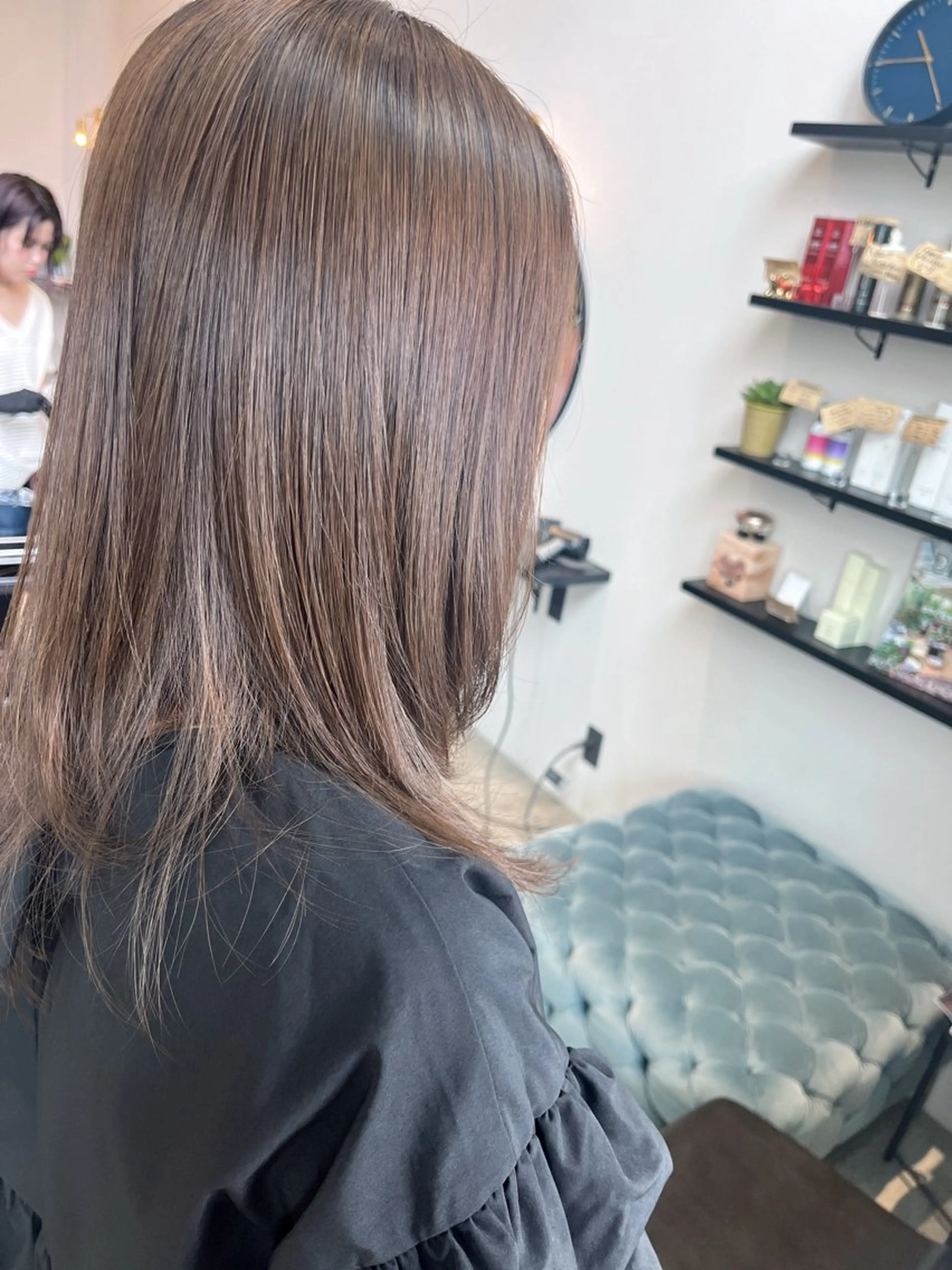 ミディアム 垢抜け/イメチェン color🦩ちあきのヘアスタイル