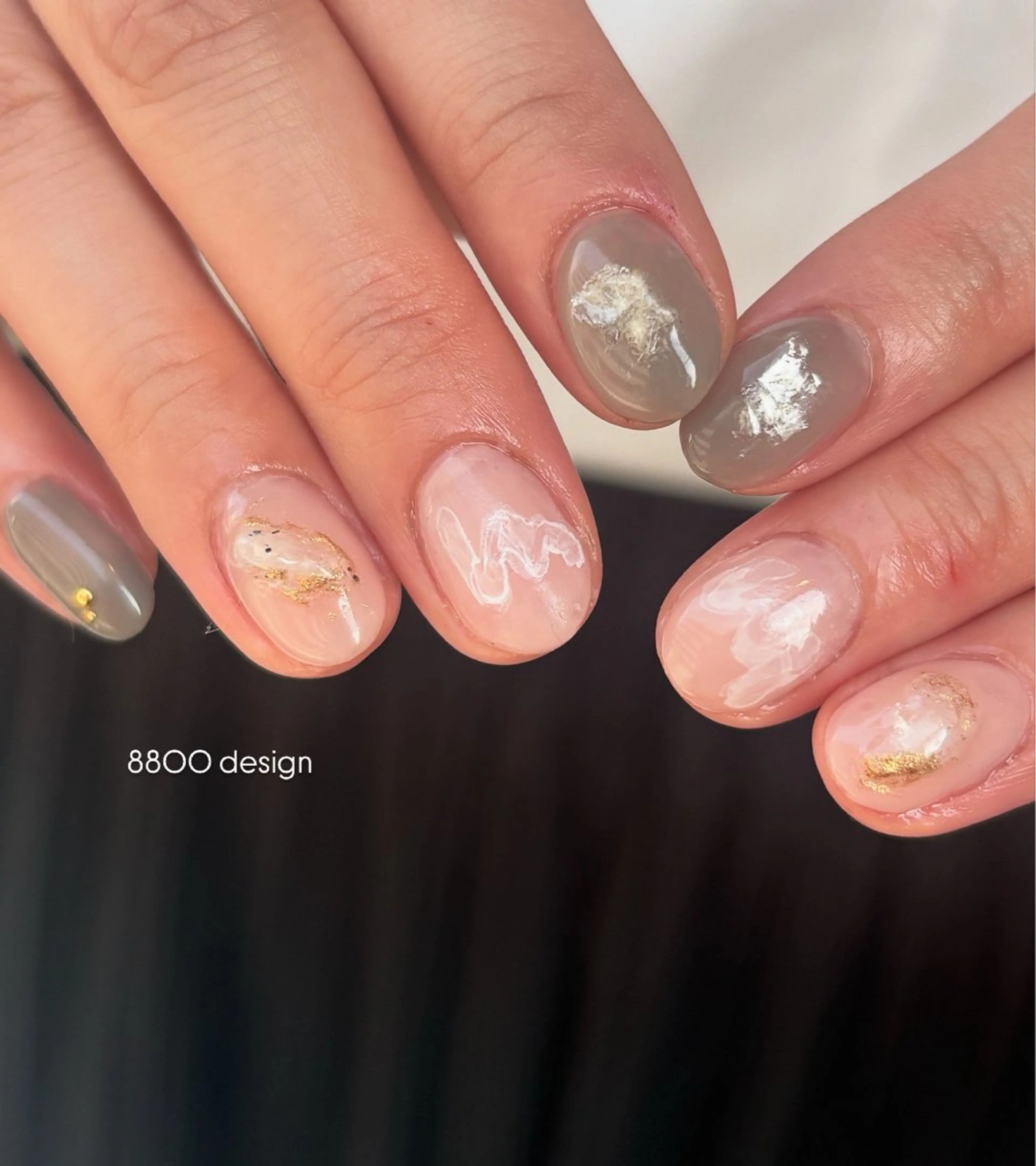 ネイル ハンドネイル 𝗿𝗶𝗰𝗼 ˎˊ˗のネイルデザイン