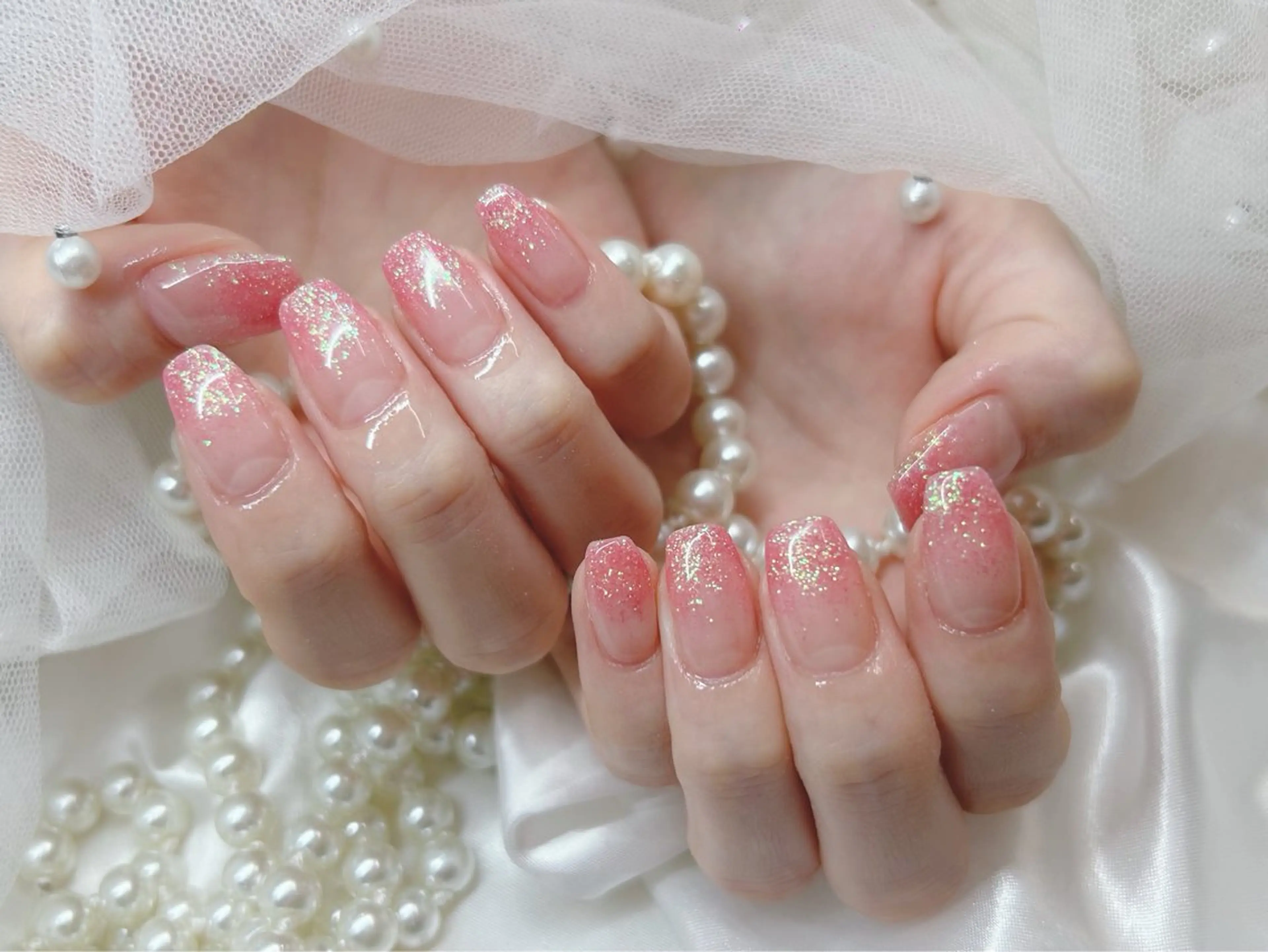 ミディアム ハンドネイル Ange fast所属・Ange あいかのネイルデザイン