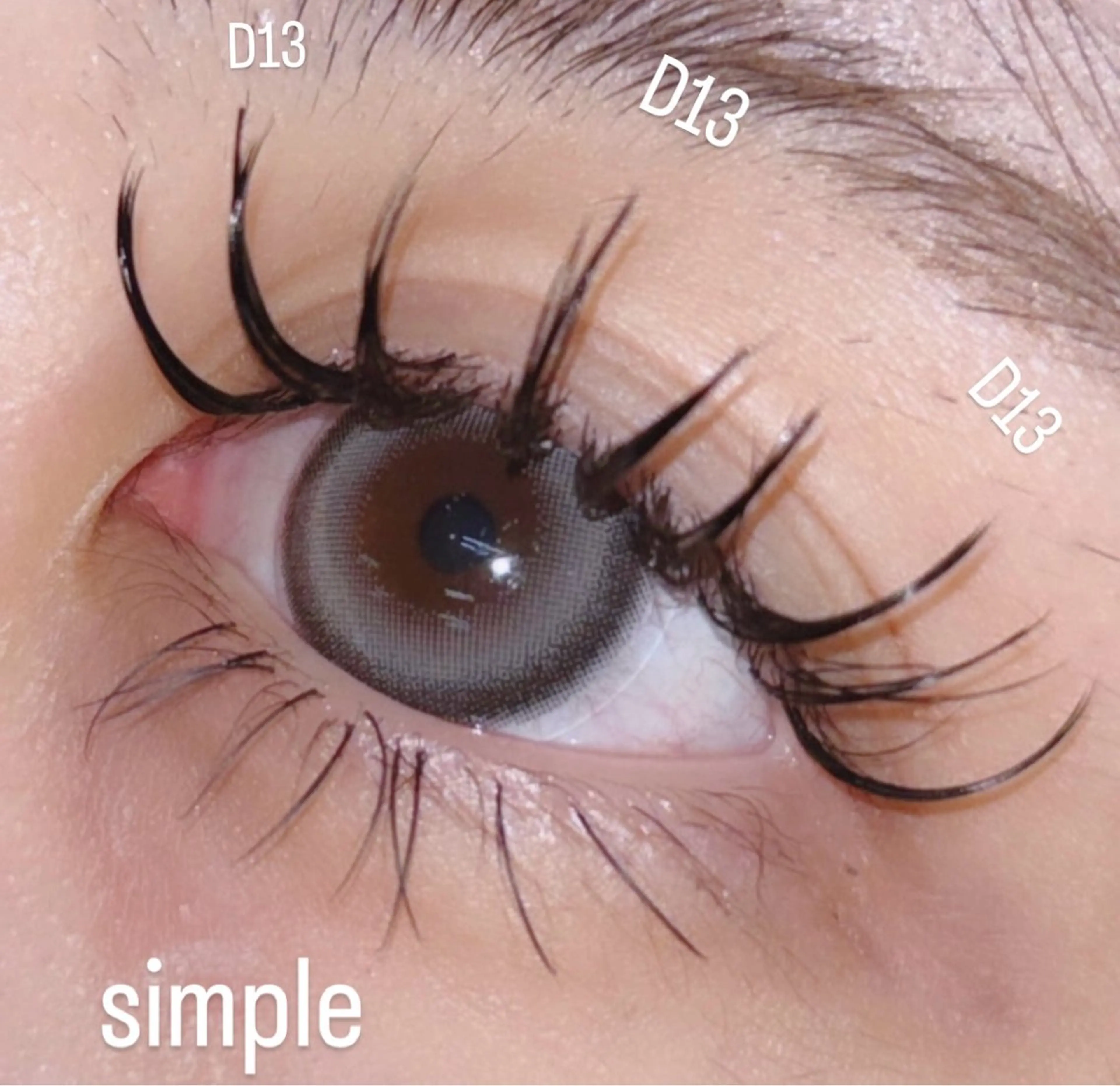 マツエク・マツパ ナチュラル MignonS こはるのヘアスタイル