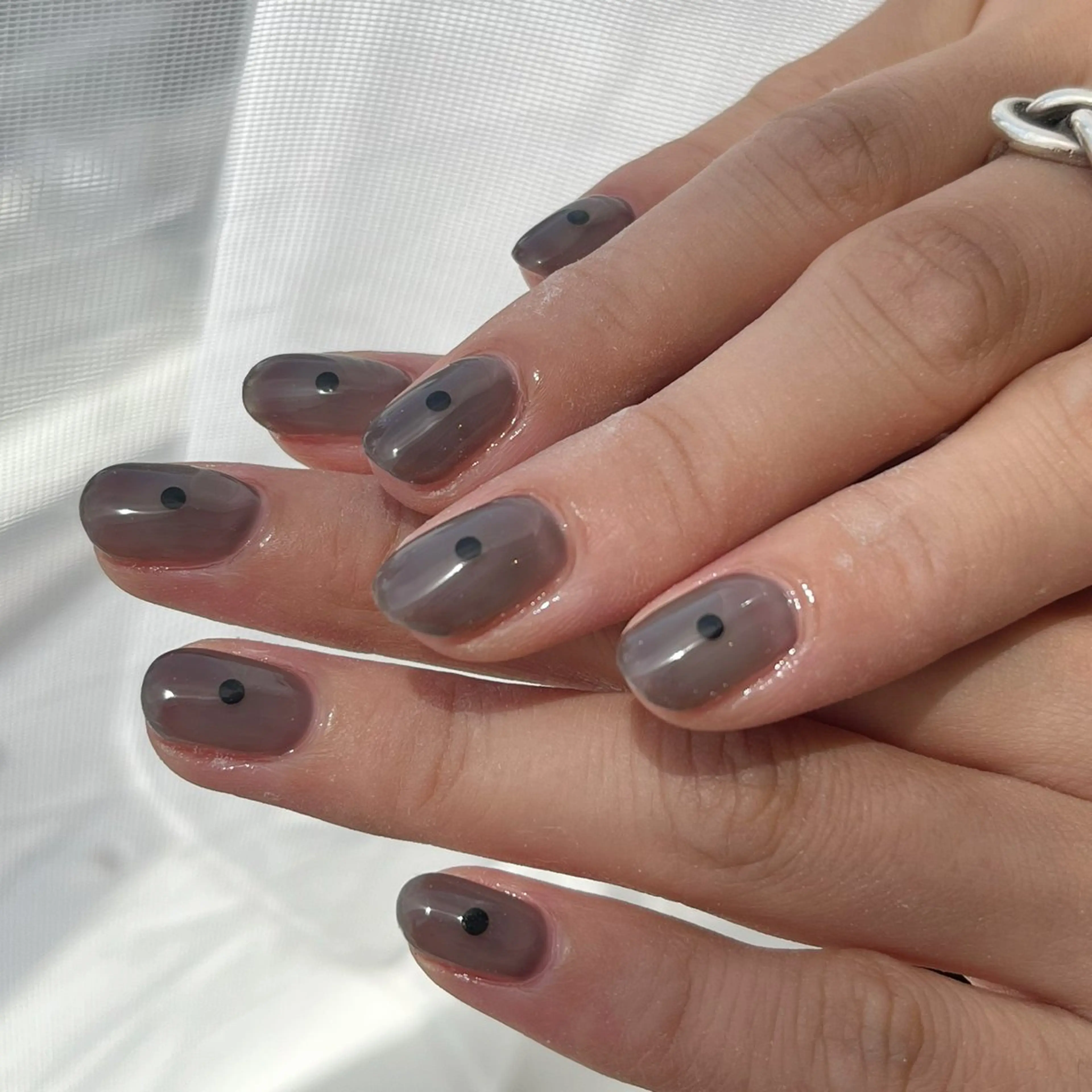 ネイル ハンドネイル pétit所属・petit sarina..ෆのネイルデザイン