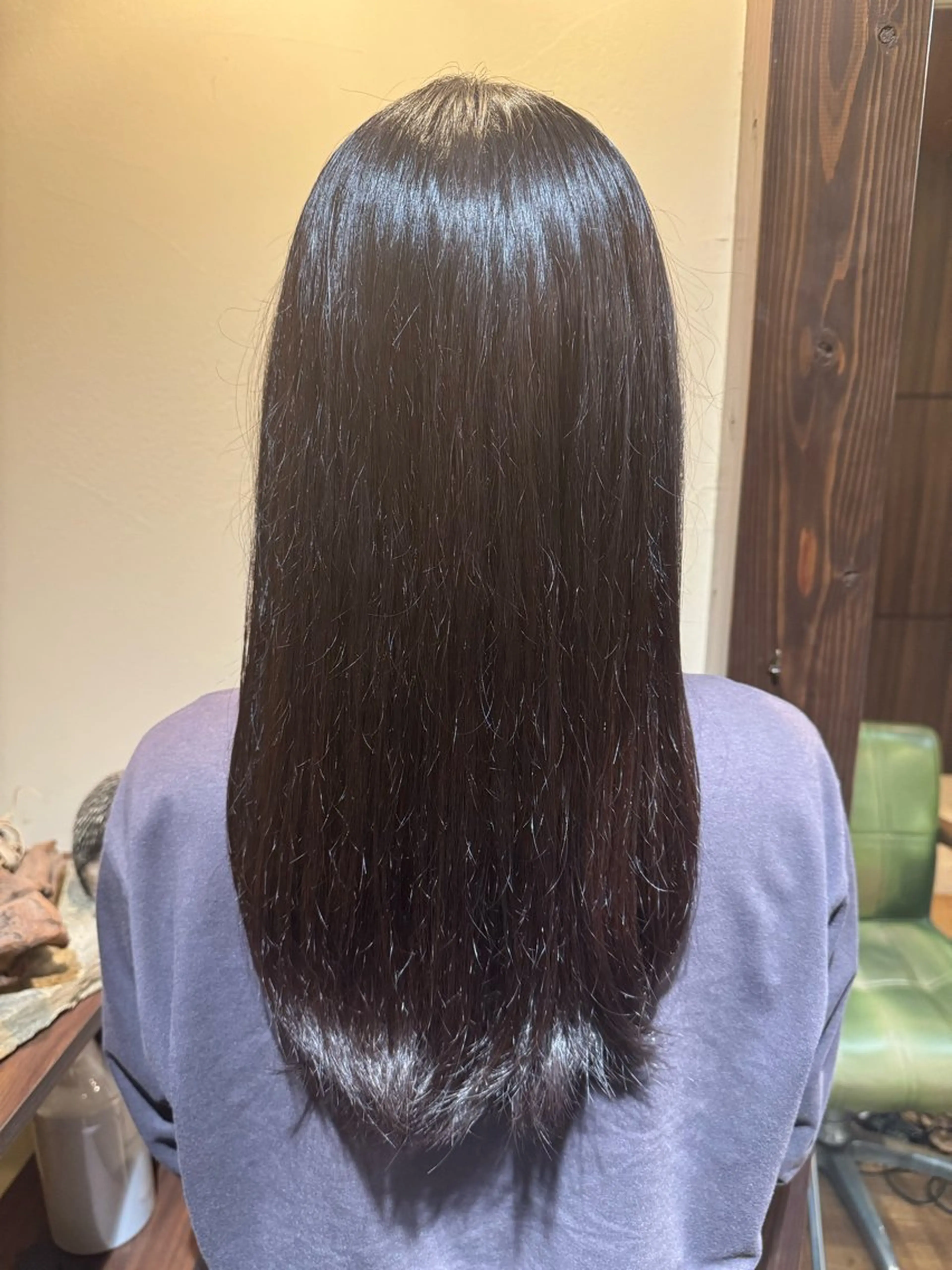 ロング カラー なぎさ/ﾏﾂﾊﾟ ｽﾄﾚｰﾄ/ｶﾗｰのヘアスタイル