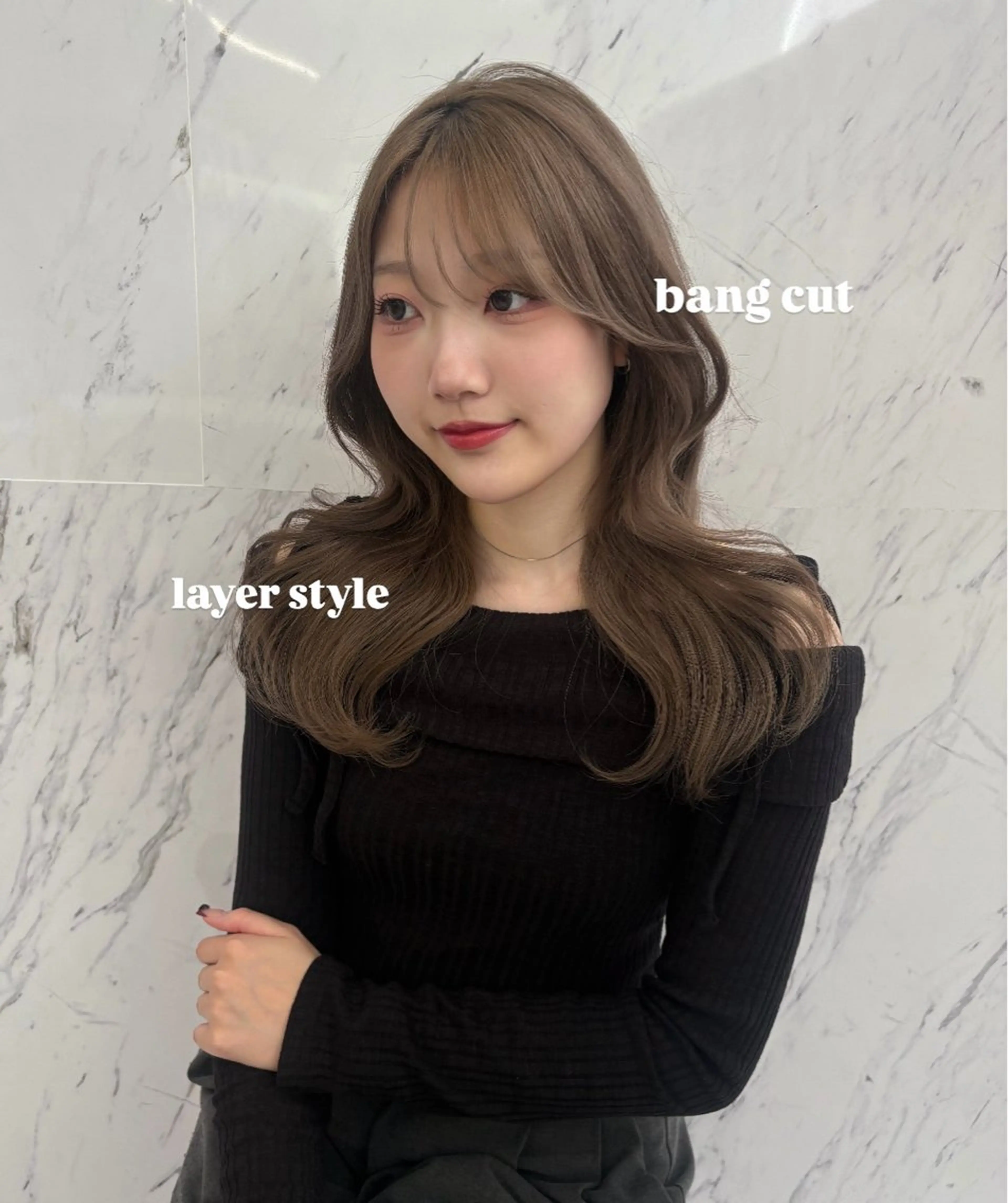 ミディアム カット Parve Mix/ 平 奈果🎀のヘアスタイル