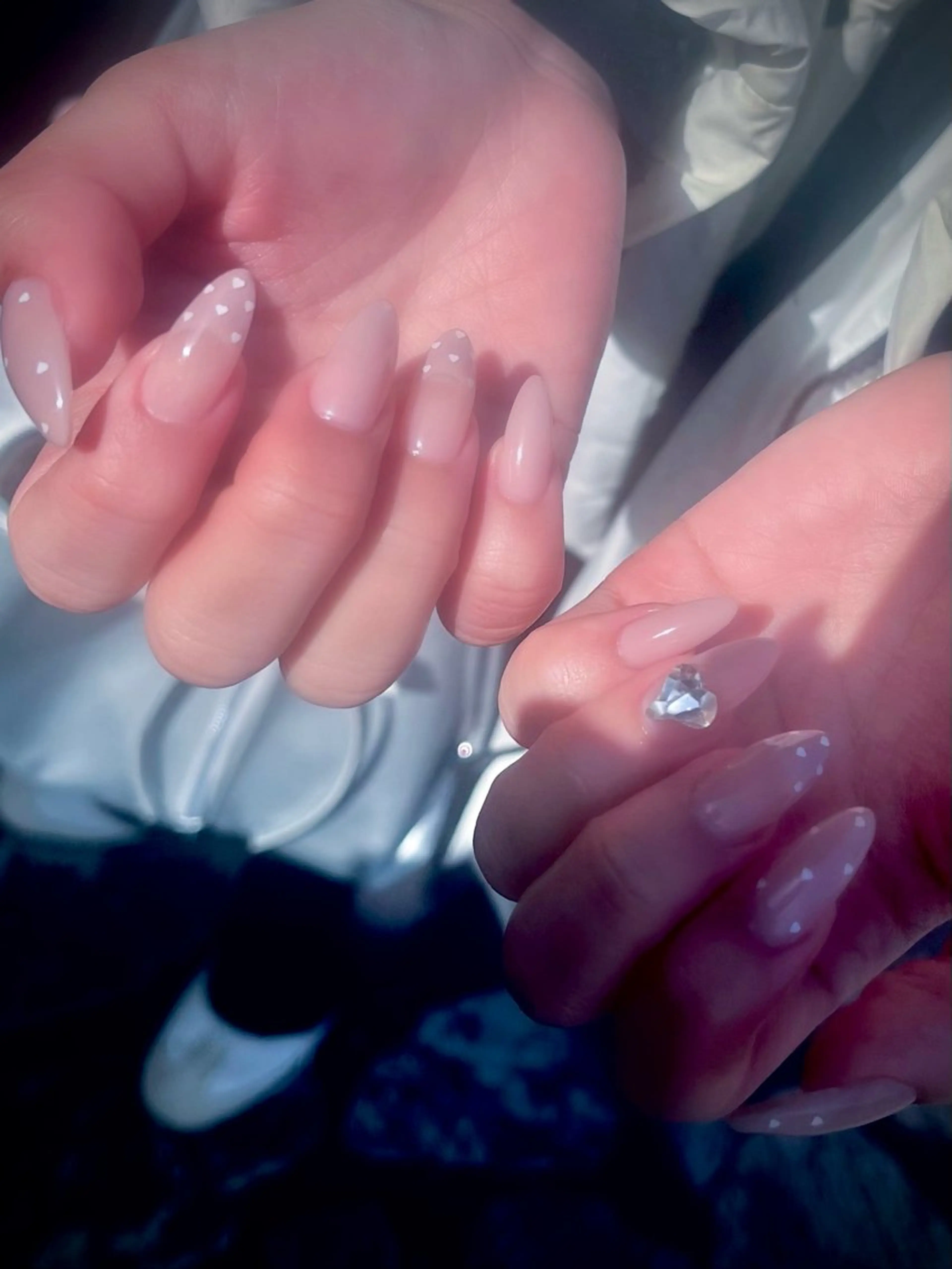 ネイル キラキラネイル マグネットネイル ワンカラーネイル スカルプネイル ワンホンネイル nine.🦋 YUKOのネイルデザイン