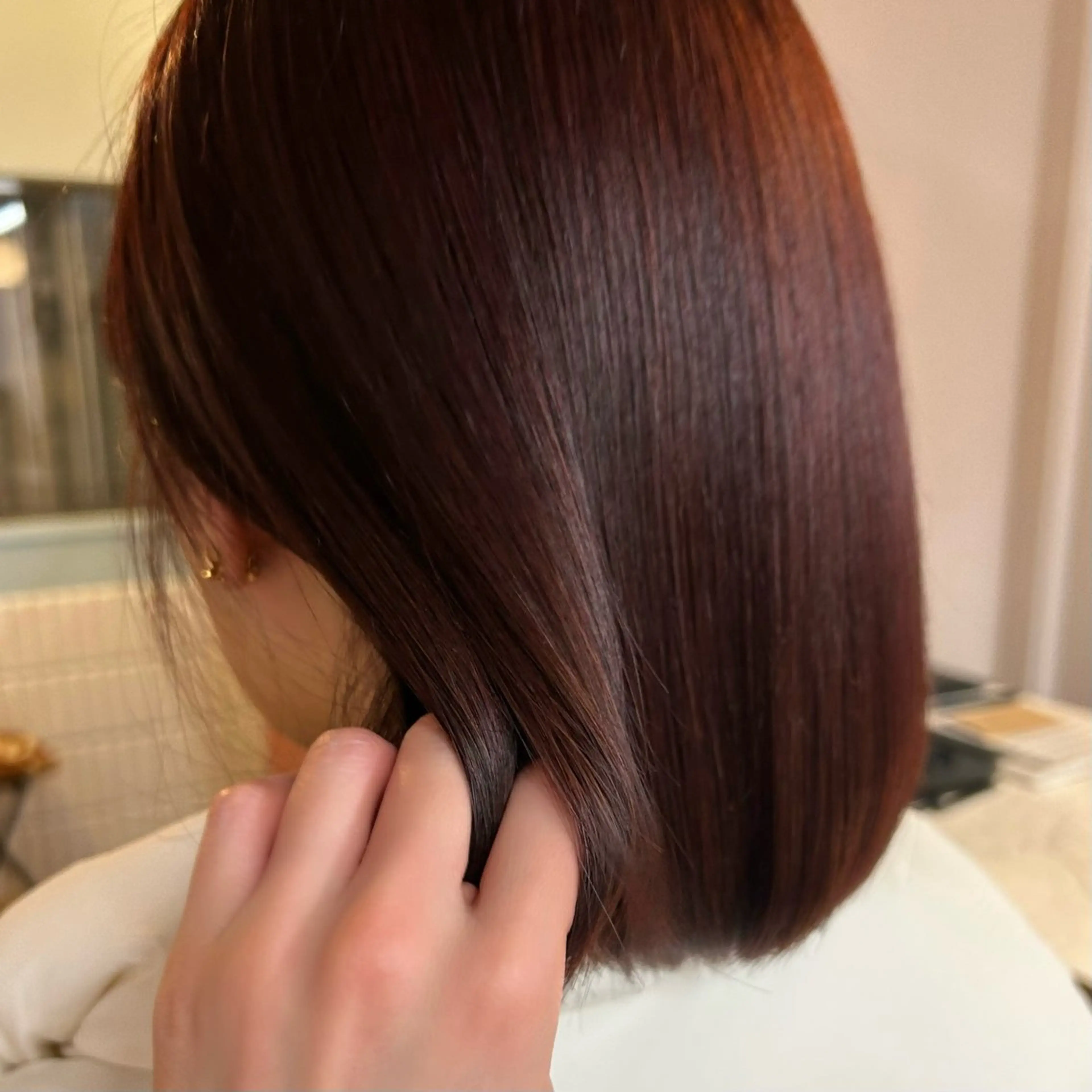 ショート カラー ヘアカラー MUKU 市川 莉花のヘアスタイル
