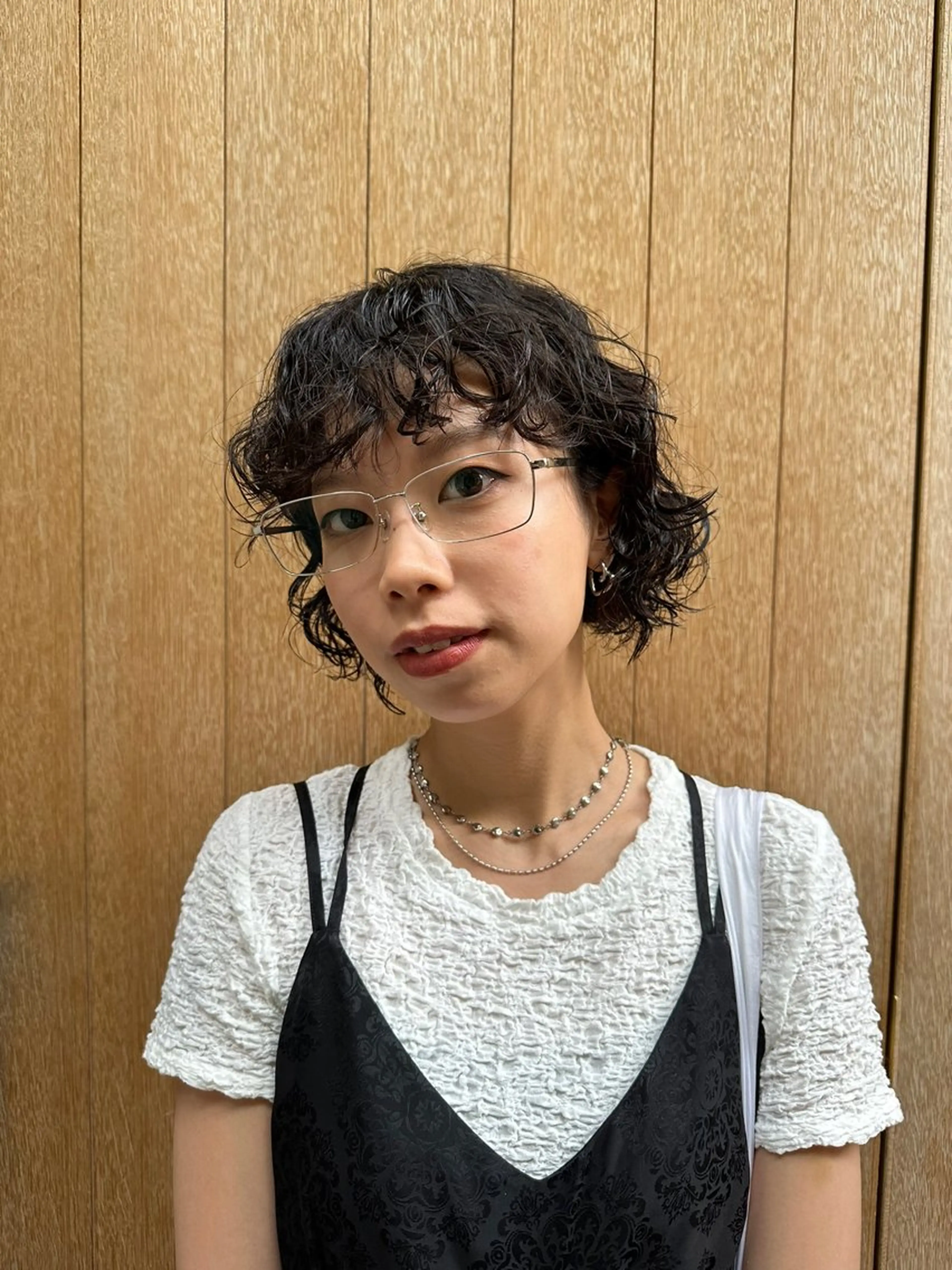 ショート パーマ 似合わせカット /パーマ岡本淳平のヘアスタイル