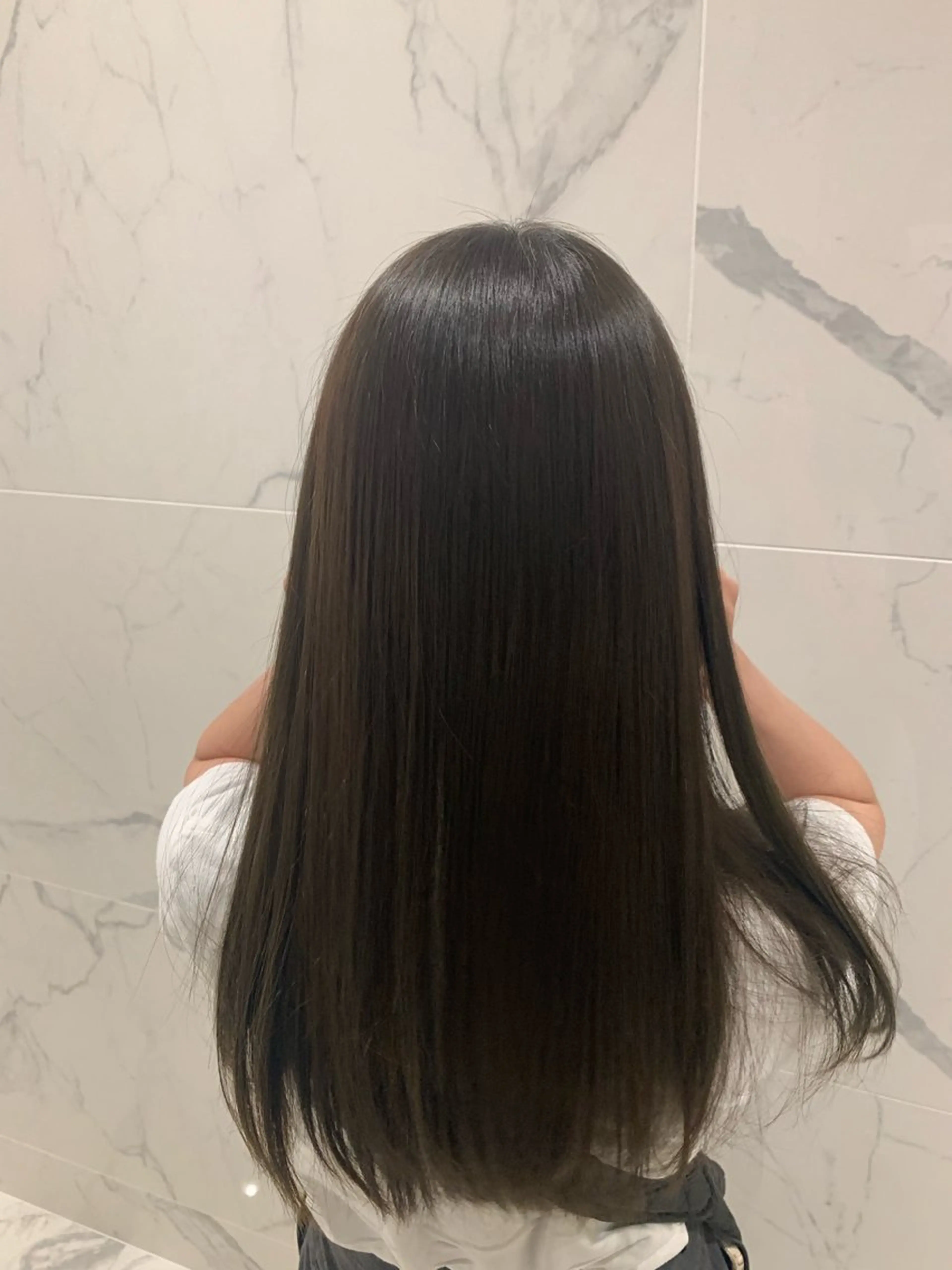 ロング カラー 大坪 新之介のヘアスタイル