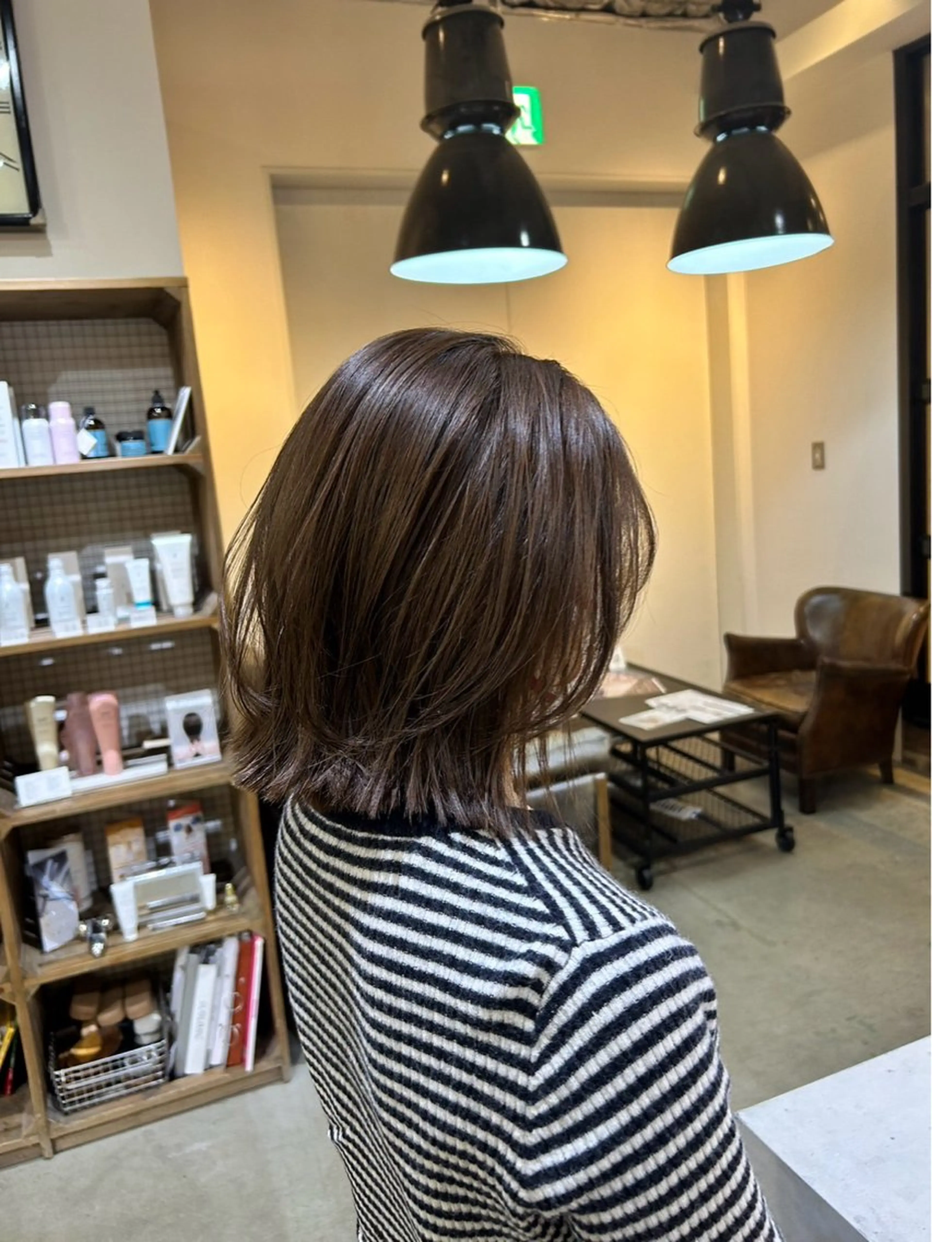 ミディアム ボブレイヤー ボブ レイヤーカット beleefric 🩵黒木芽衣のヘアスタイル