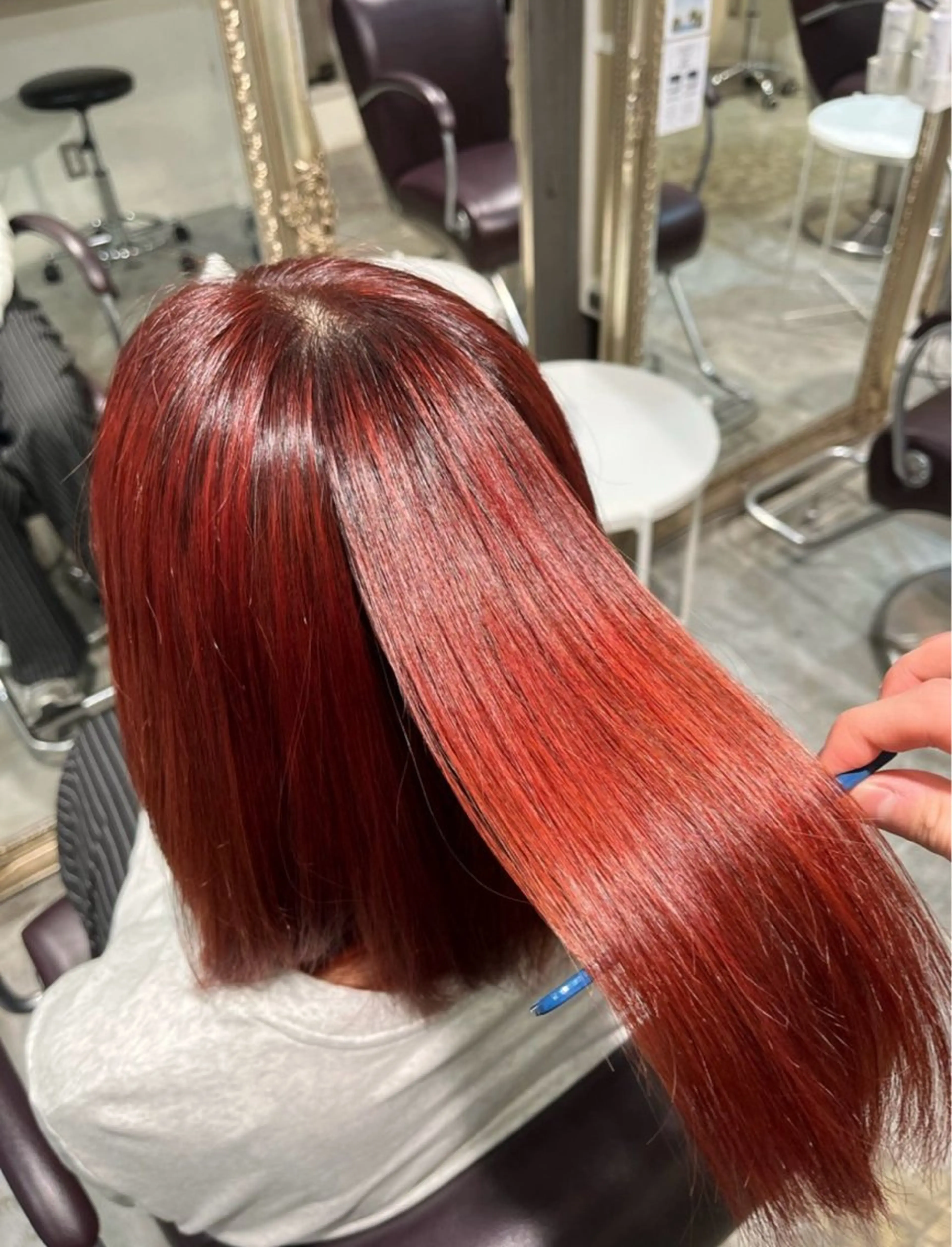 カラー zest/bis Rin ʚ🎀ɞのヘアスタイル