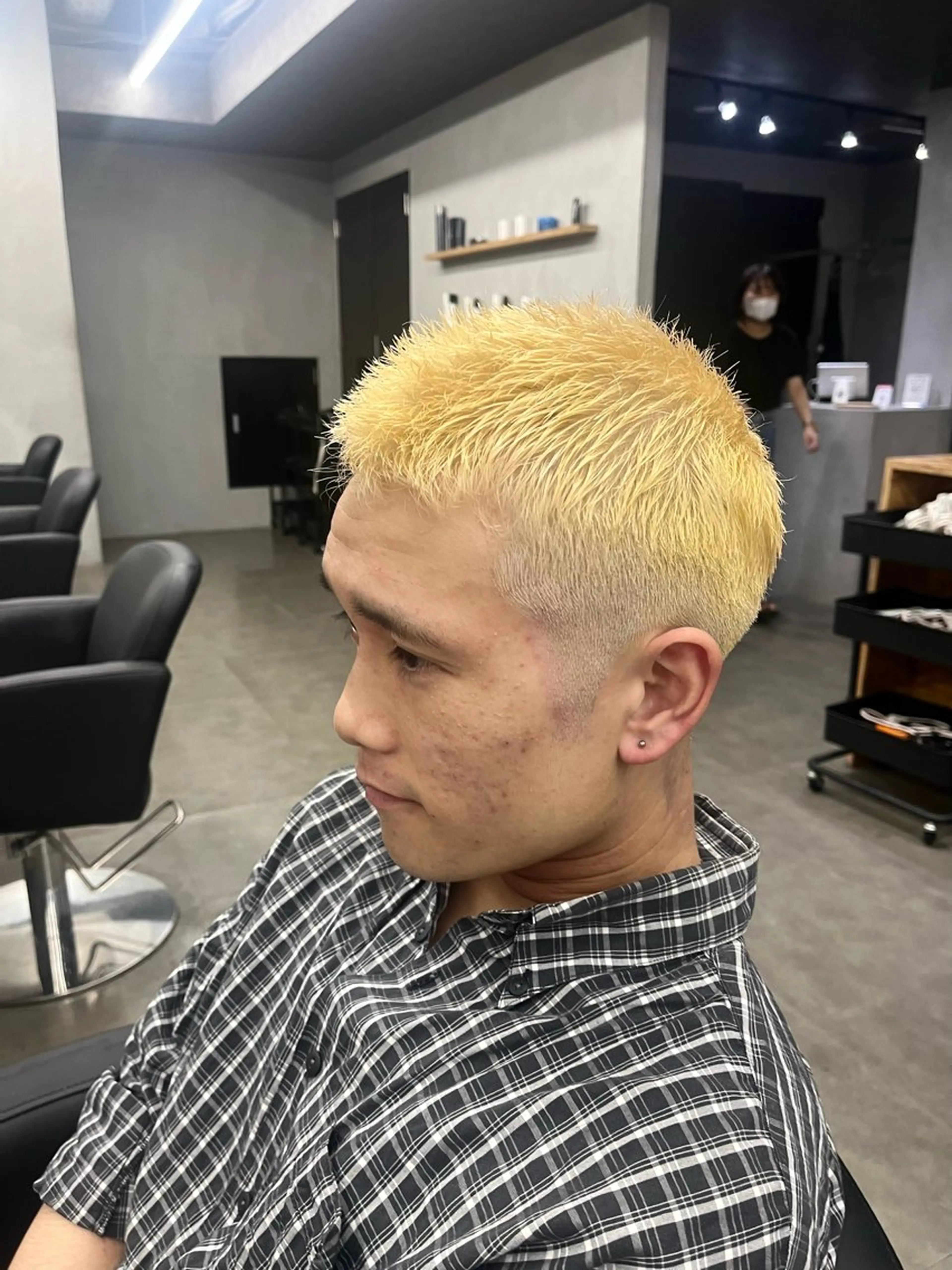 ショート カラー メンズ カット ヘアカラー トリートメント メンズ支持率NO.1 マサキのヘアスタイル