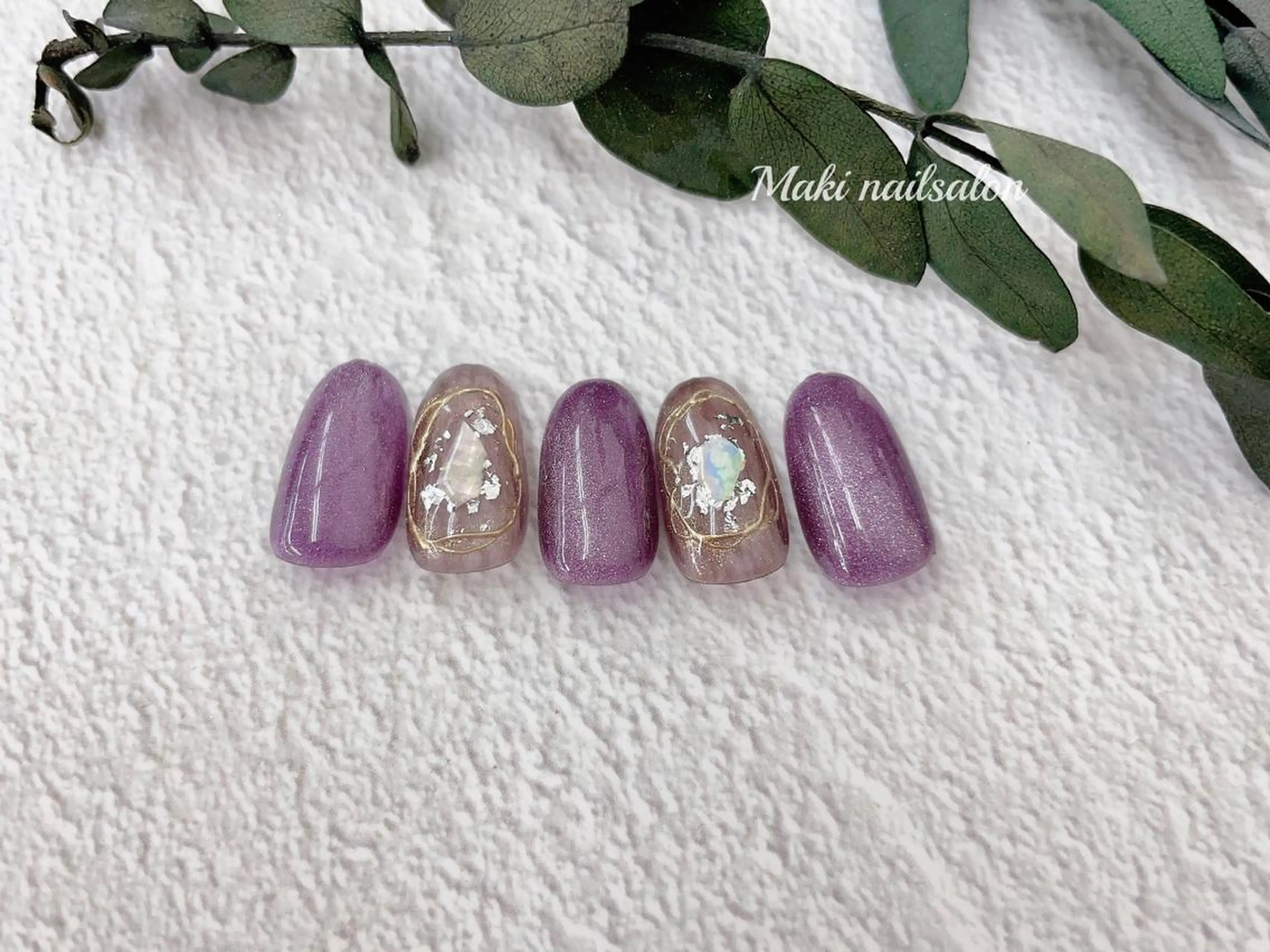 ネイル ハンドネイル マキ ネイルサロンのネイルデザイン