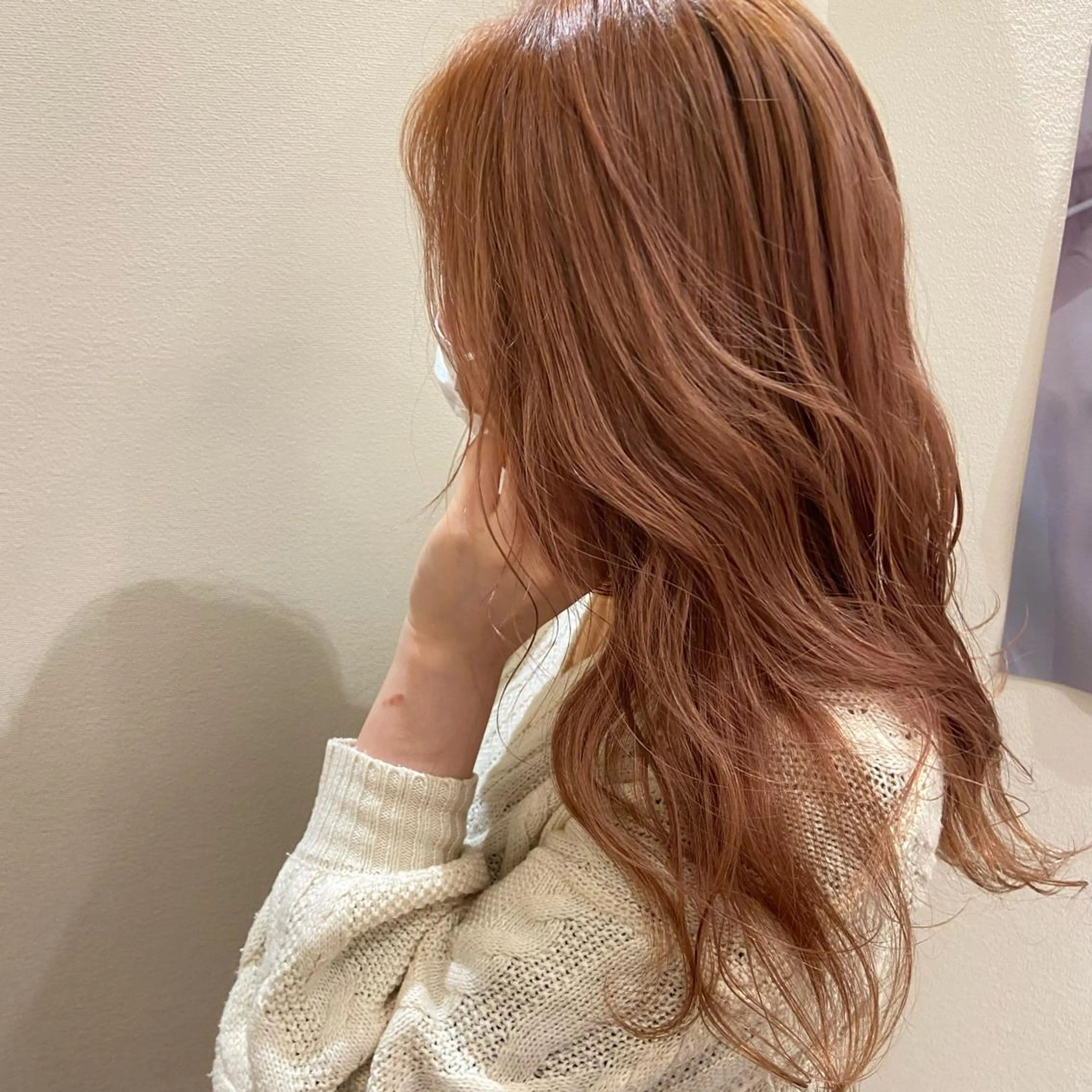 ロング カラー ヘアアレンジ ヘアカラー トリートメント 🚀MOEKA ᵕ̈ ハイトーン💫のヘアスタイル