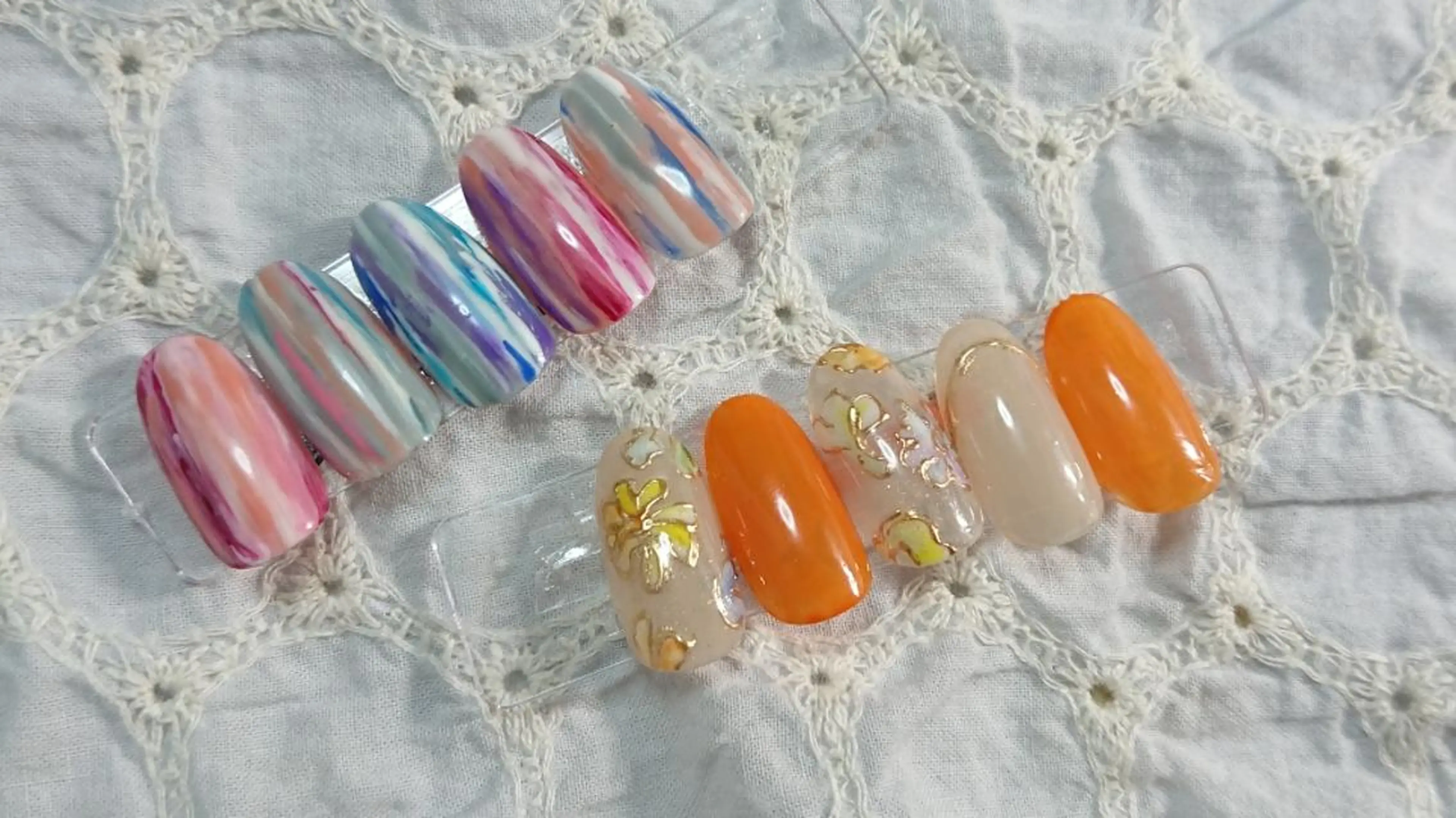 ネイル ハンドネイル shellnail さなえのネイルデザイン