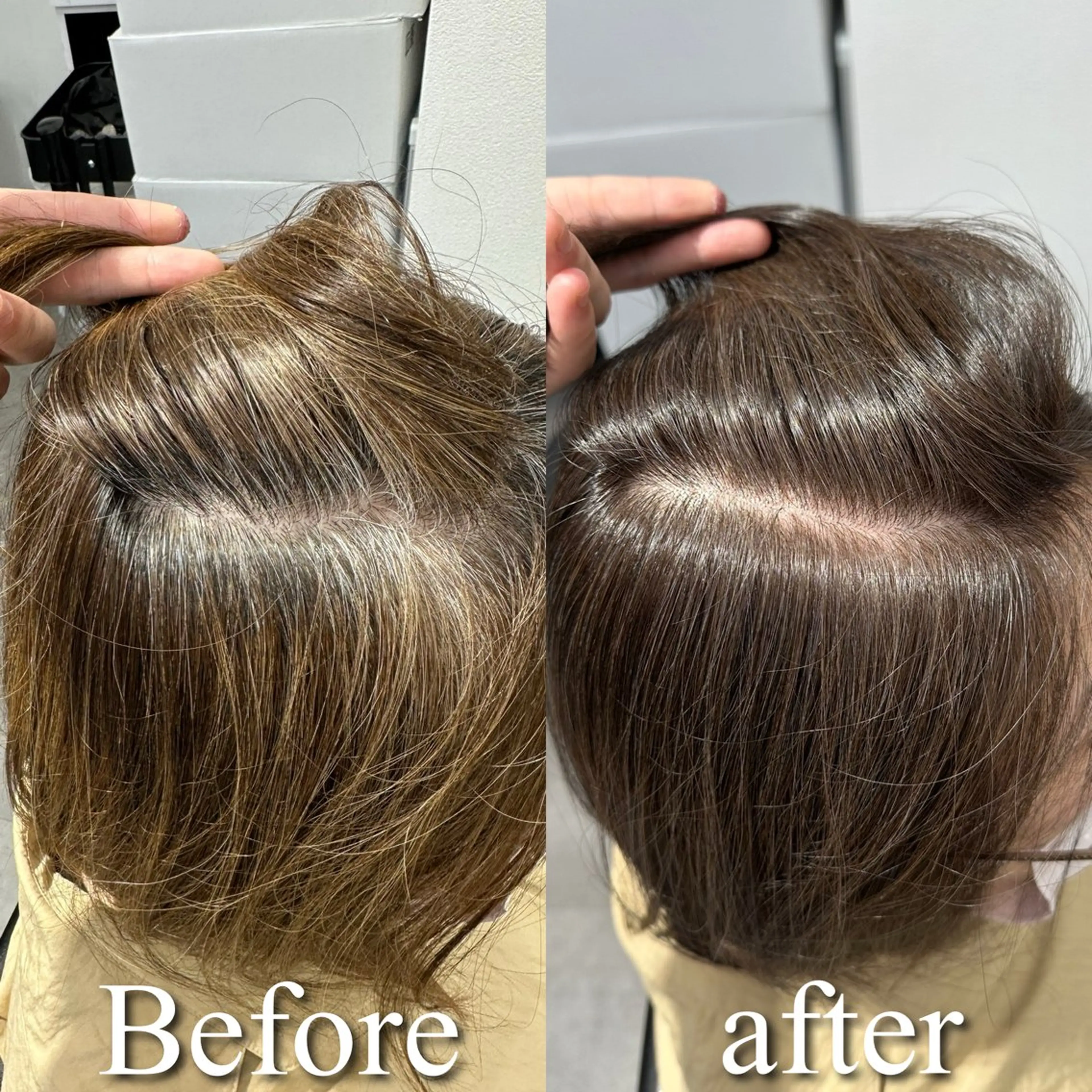 ロング カラー レイヤーカット 髪質改善専門店 Adele 青山所属・白髪ぼかし/レイヤー 青山/ヒロキのヘアスタイル