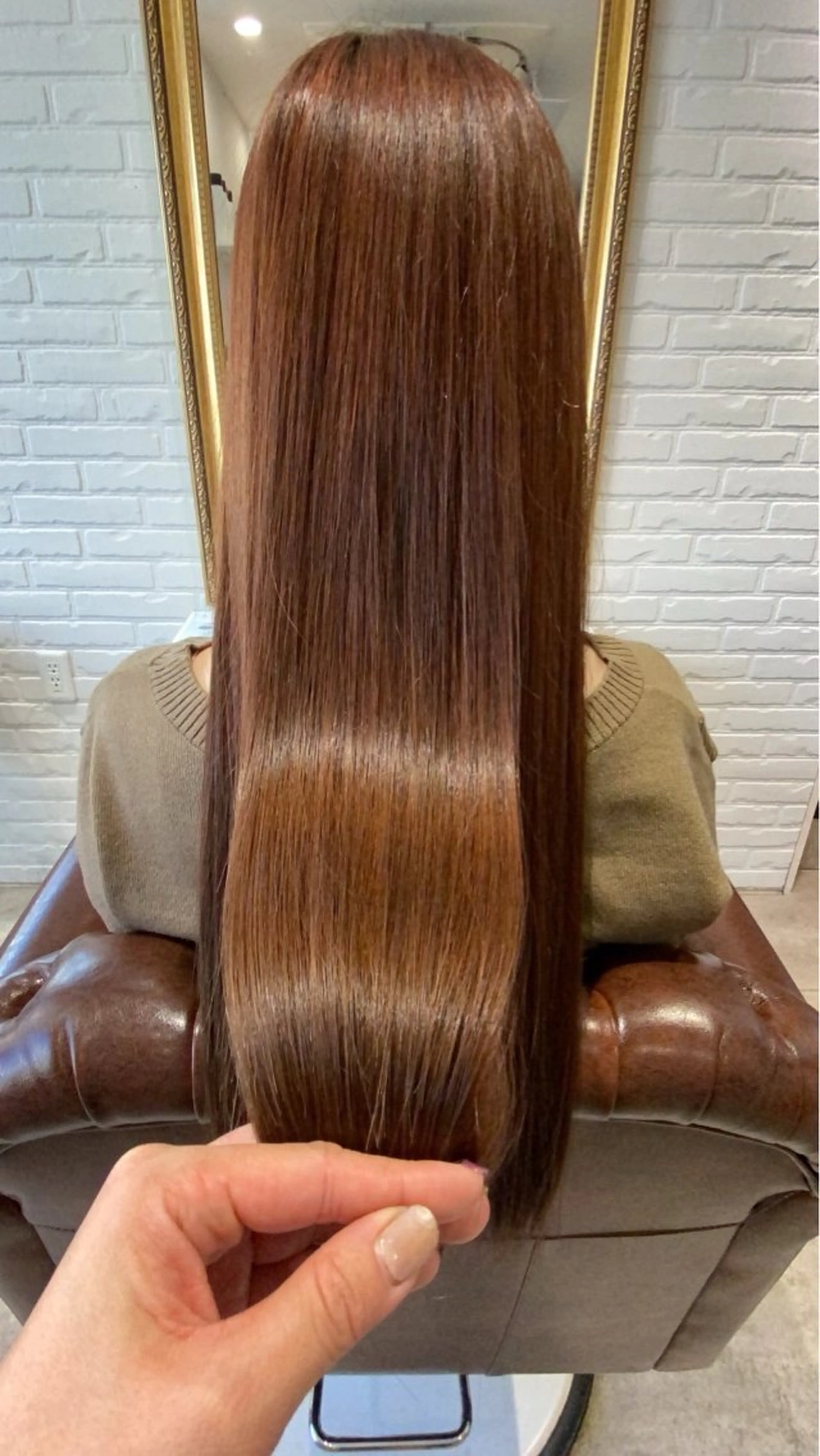 カラー カット ヘアカラー トリートメント 新越谷Lusso 【OOSERA】のヘアスタイル