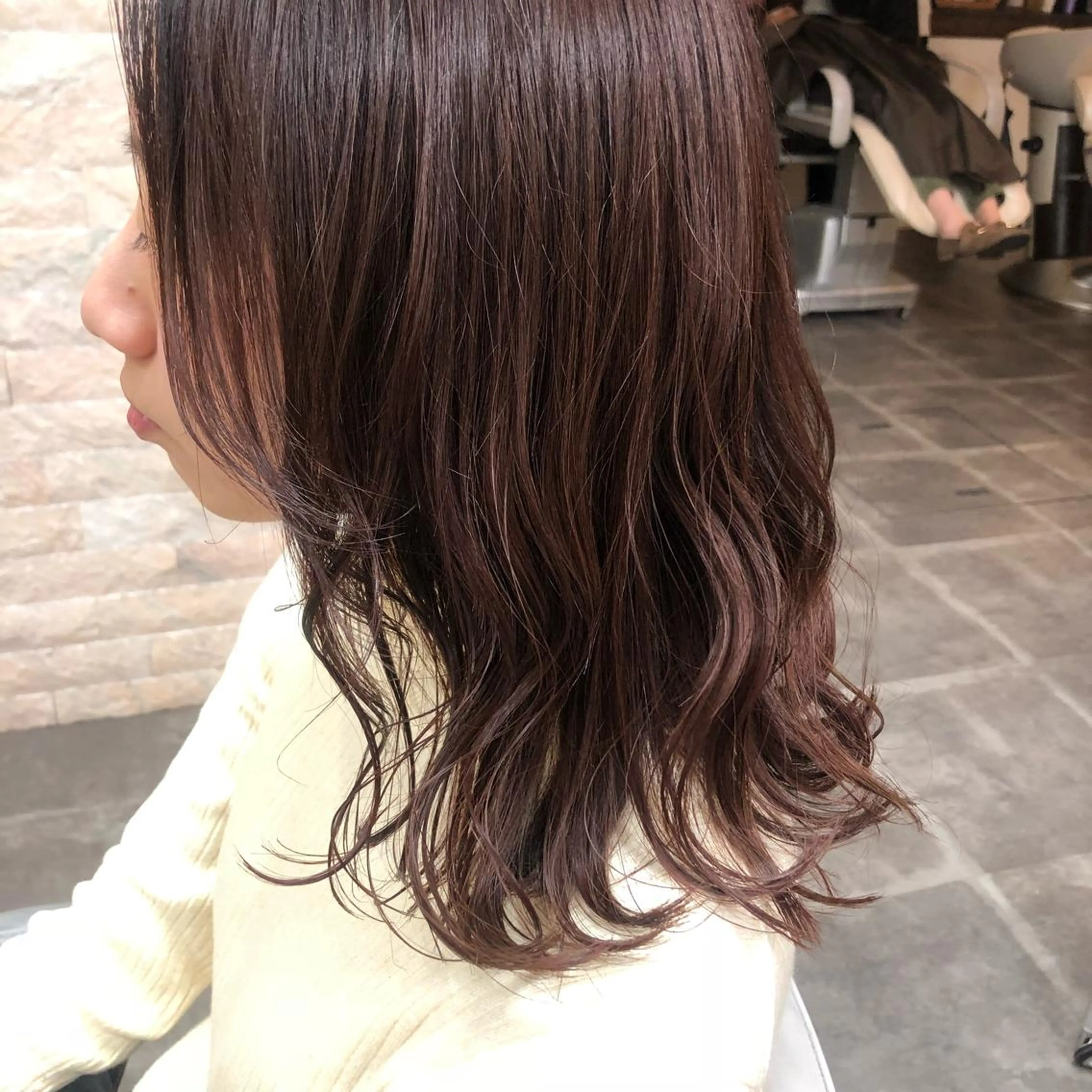 ショート カラー ヘアアレンジ SALOWIN恵比寿所属・ヘッドスパで脳を 整える✨chacoのヘアスタイル