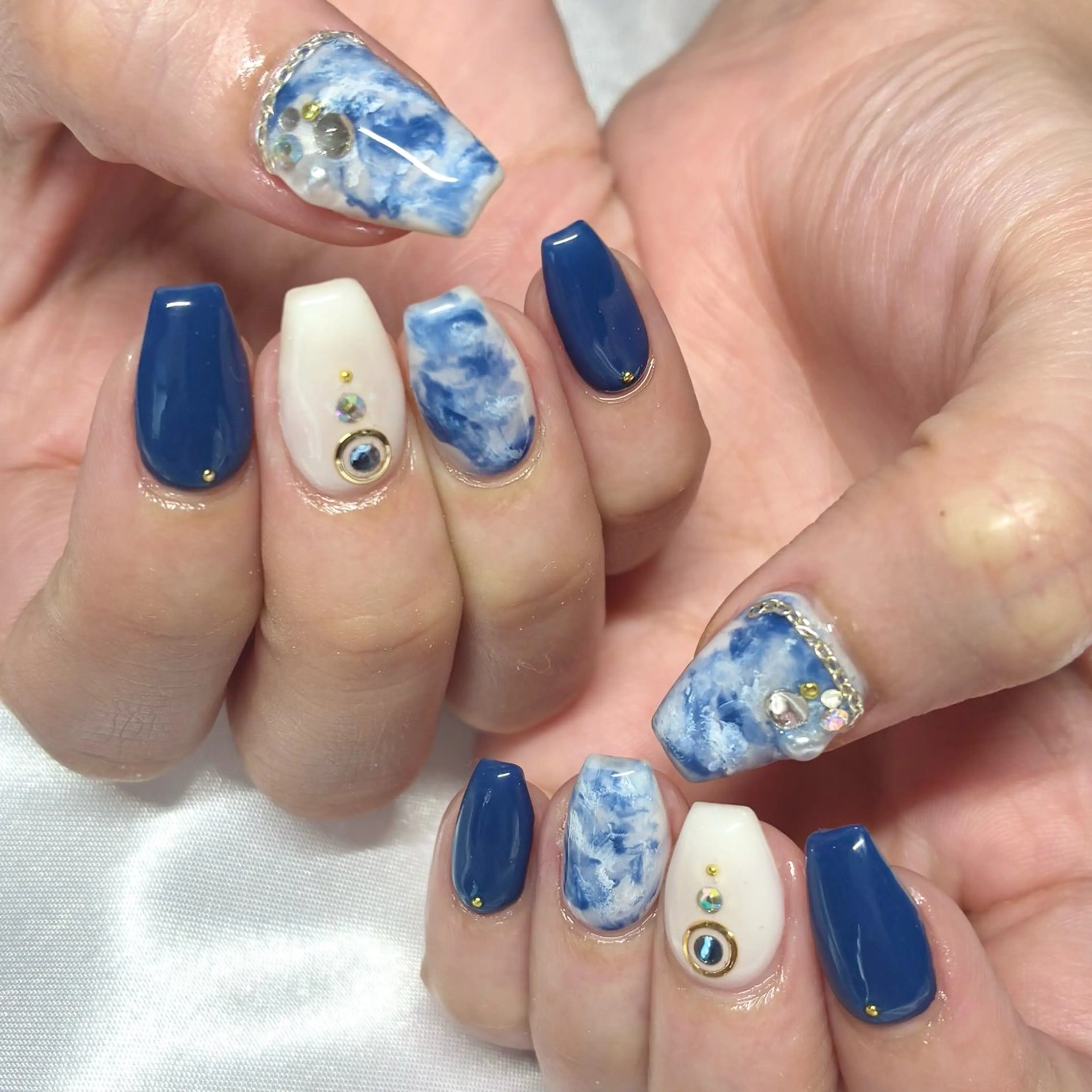 ネイル ハンドネイル Nail ヌシん家 AKANEのネイルデザイン