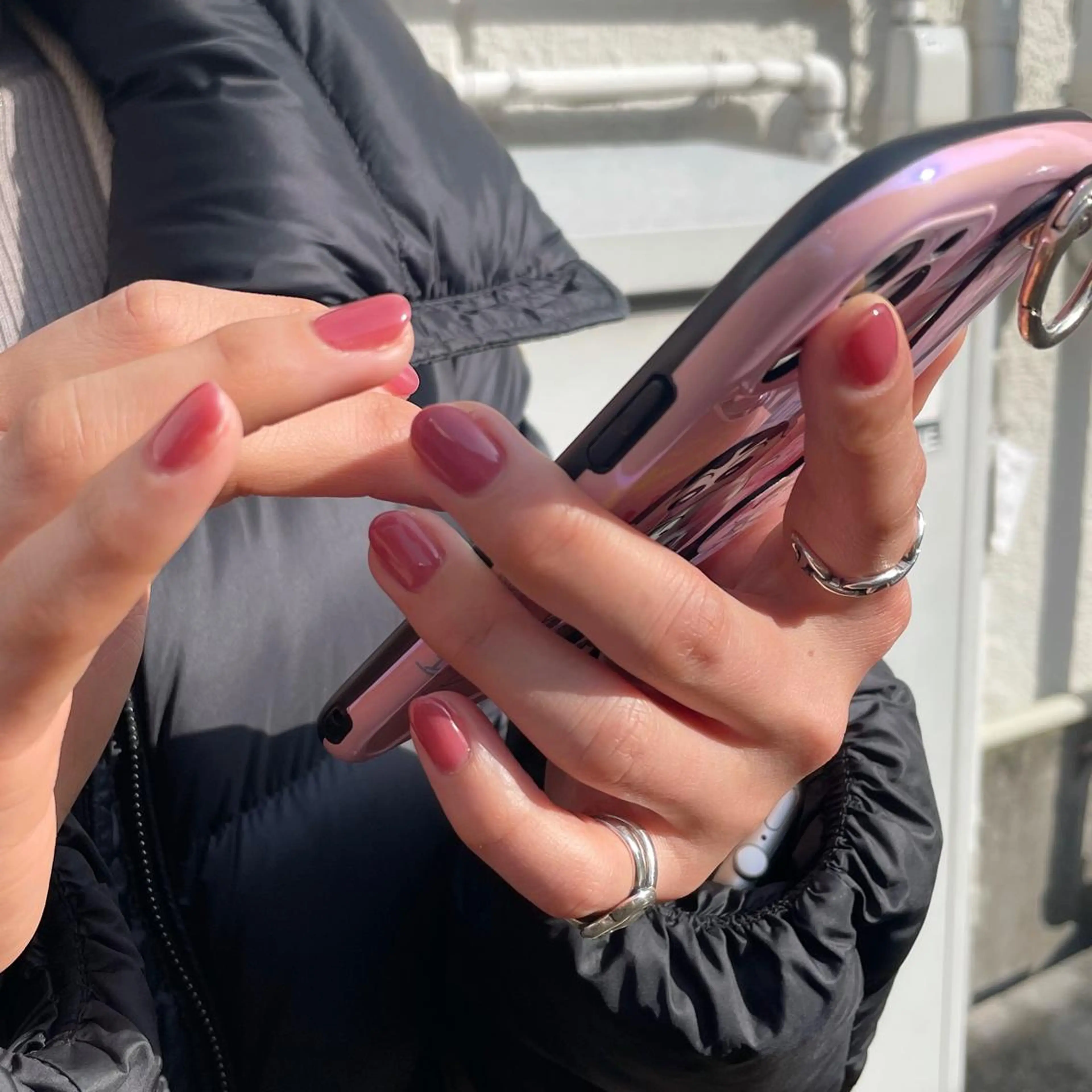 ネイル ワンカラーネイル ハンドネイル Lofinails ちひろのネイルデザイン