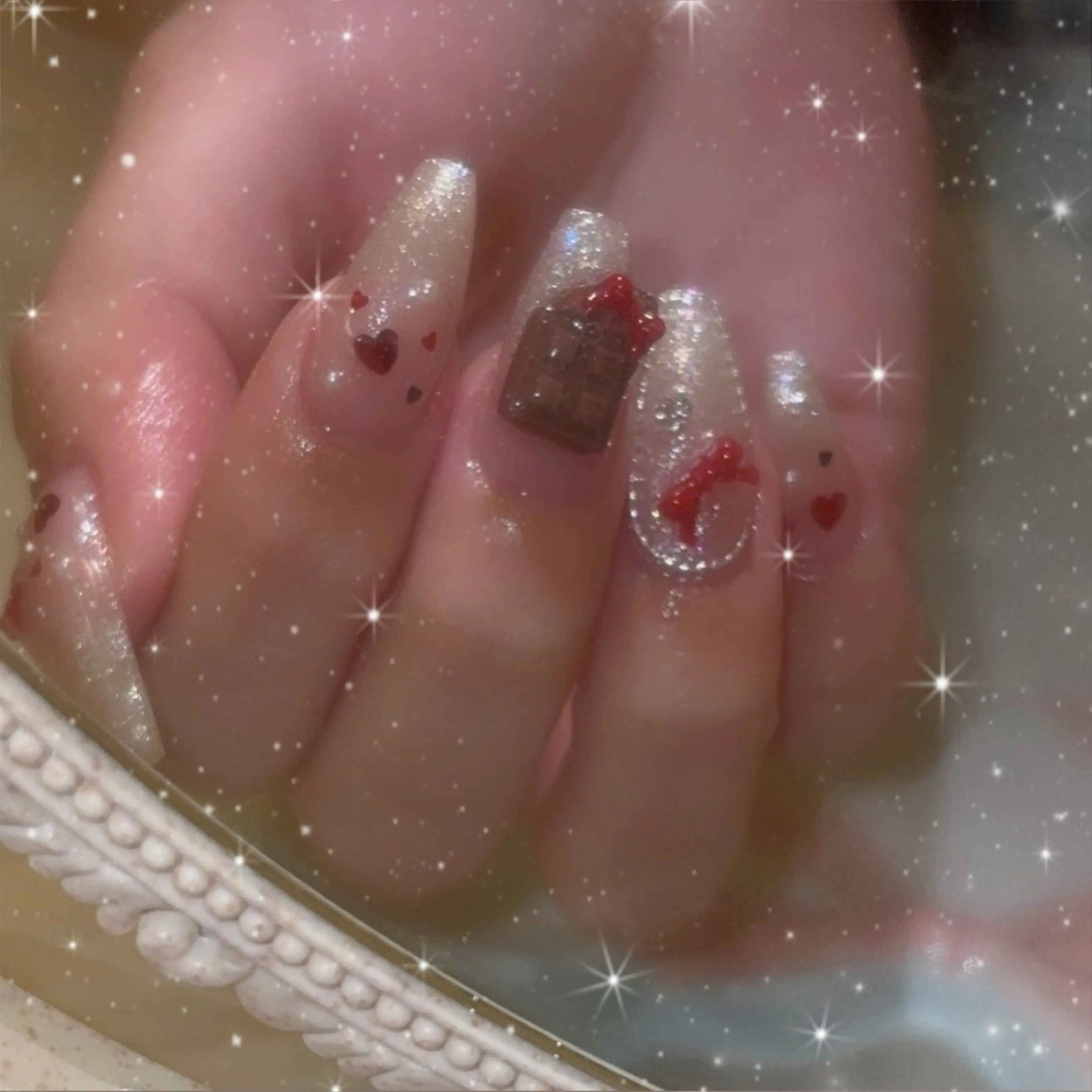 ネイル バレンタイン LUANA所属・LUANA ジュリのネイルデザイン