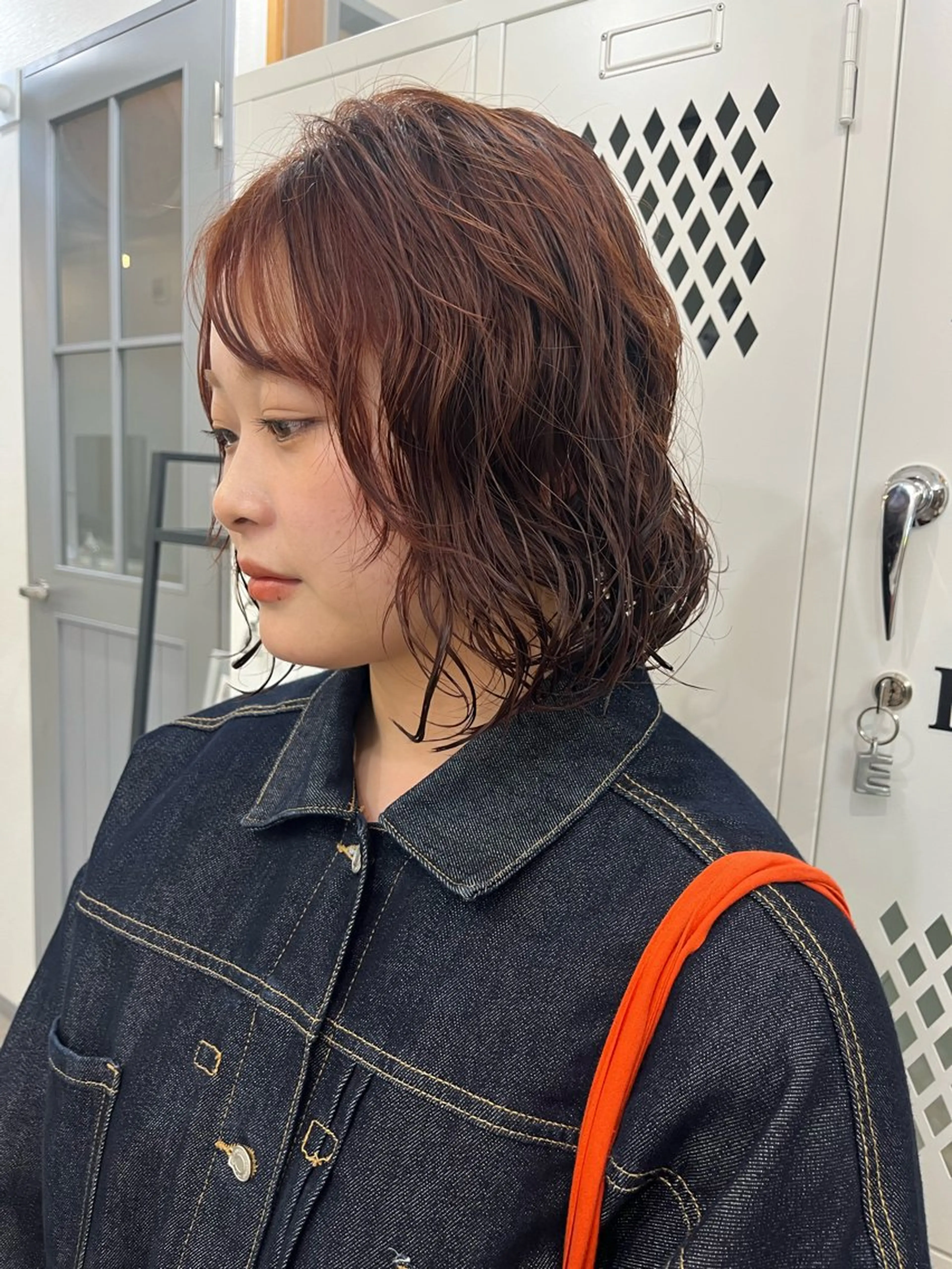 ショート カラー パーマ カット ヘアカラー トリートメント 🌼sunc HINAMI🌼のヘアスタイル