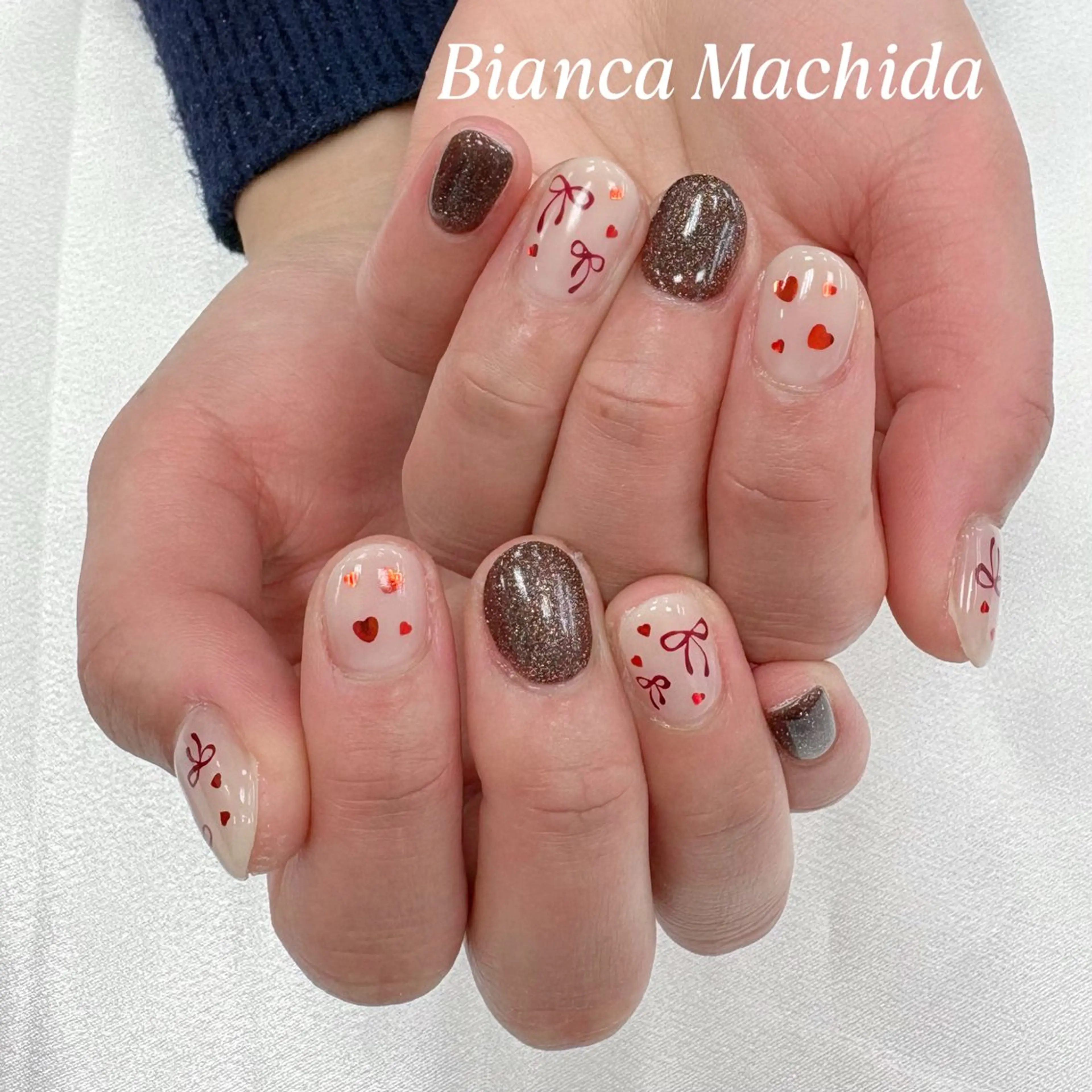 ネイル ハンドネイル Bianca 🌟 yanagihasiのネイルデザイン