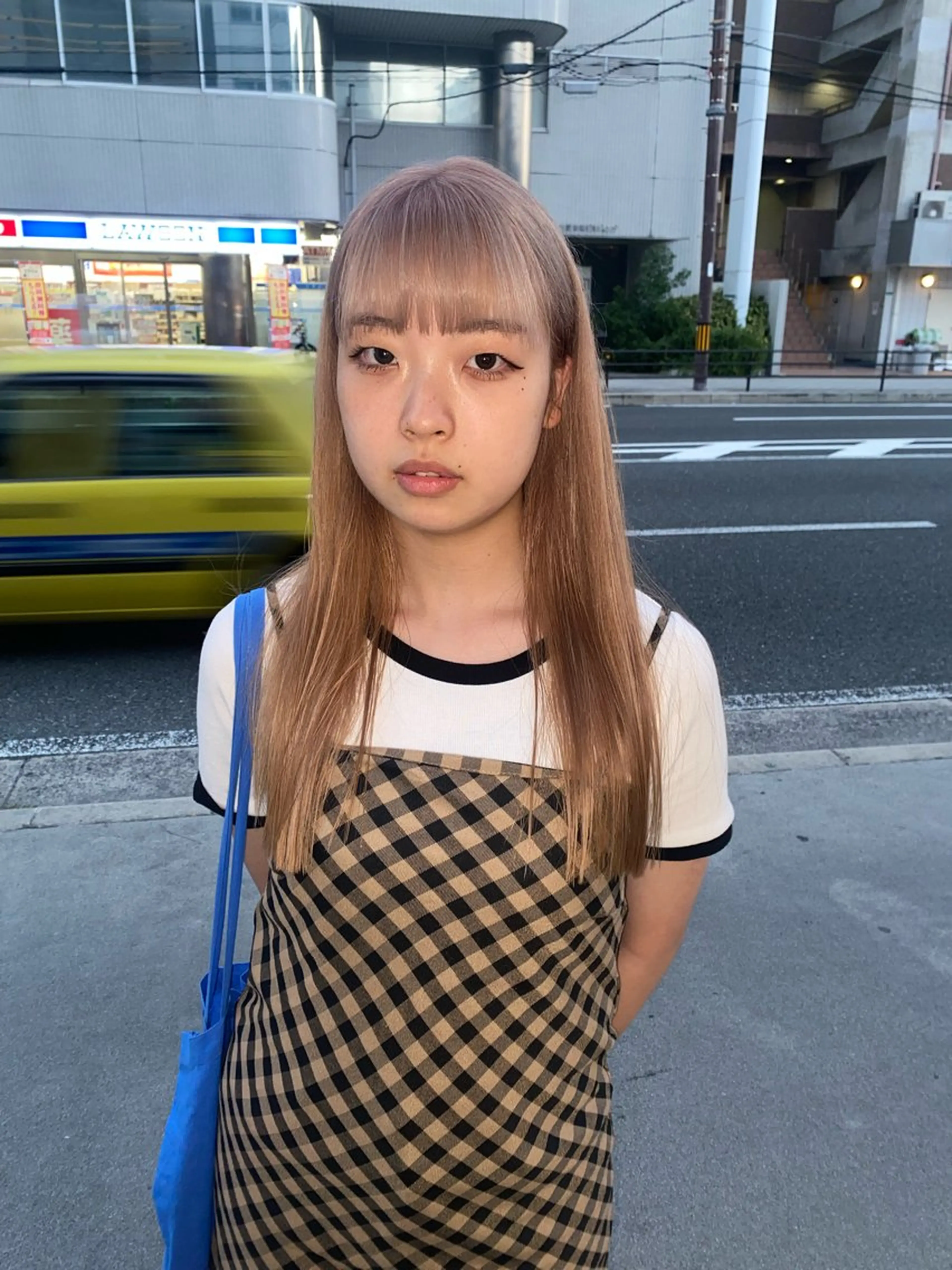 ロング カラー ハイトーンカラー ロング ヘアカラー givet所属・心斎橋/デザインカラ ー/海外風/ナツミのヘアスタイル