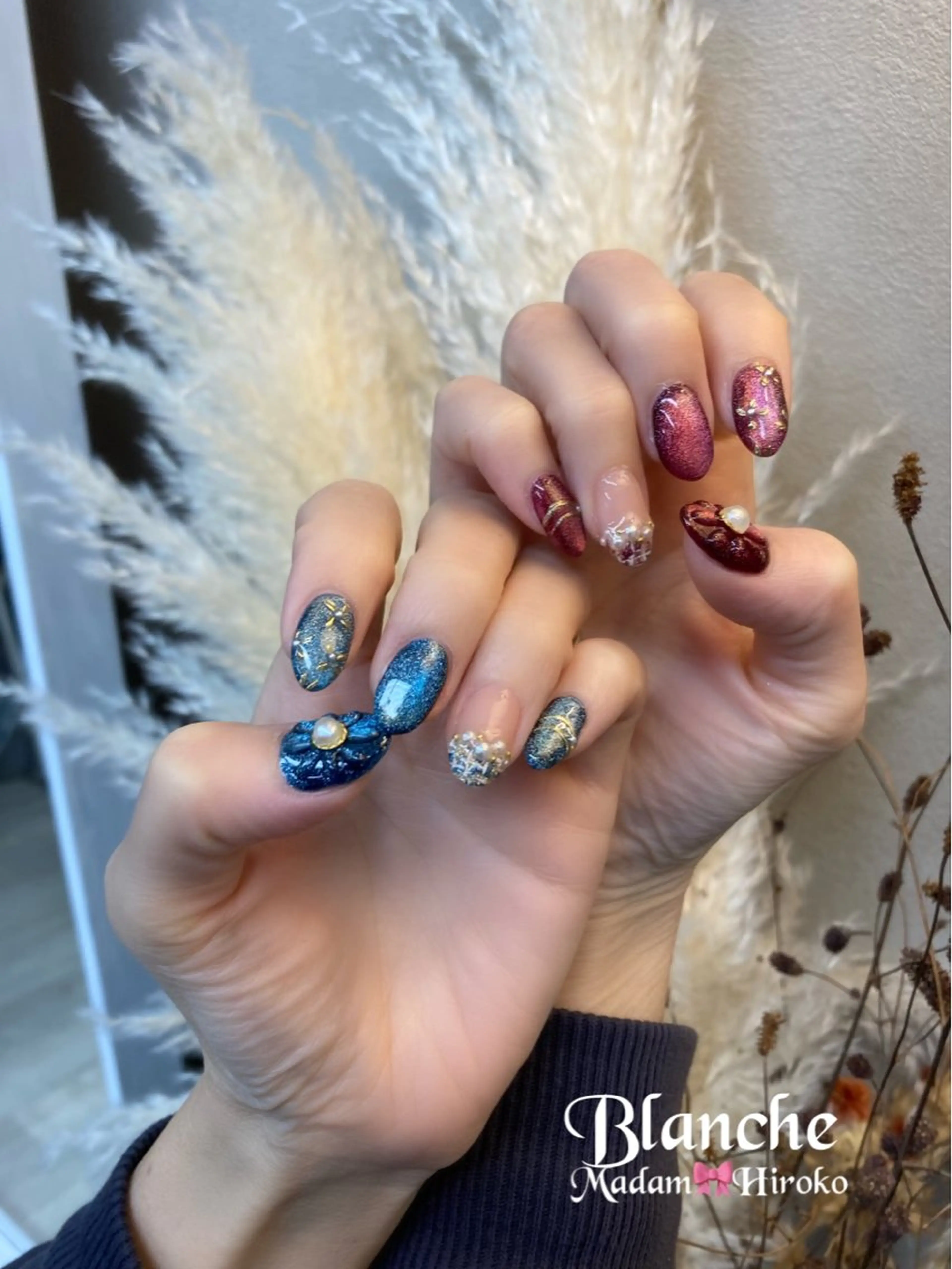 ネイル マグネットネイル Lianネイル 寛子Lianのネイルデザイン