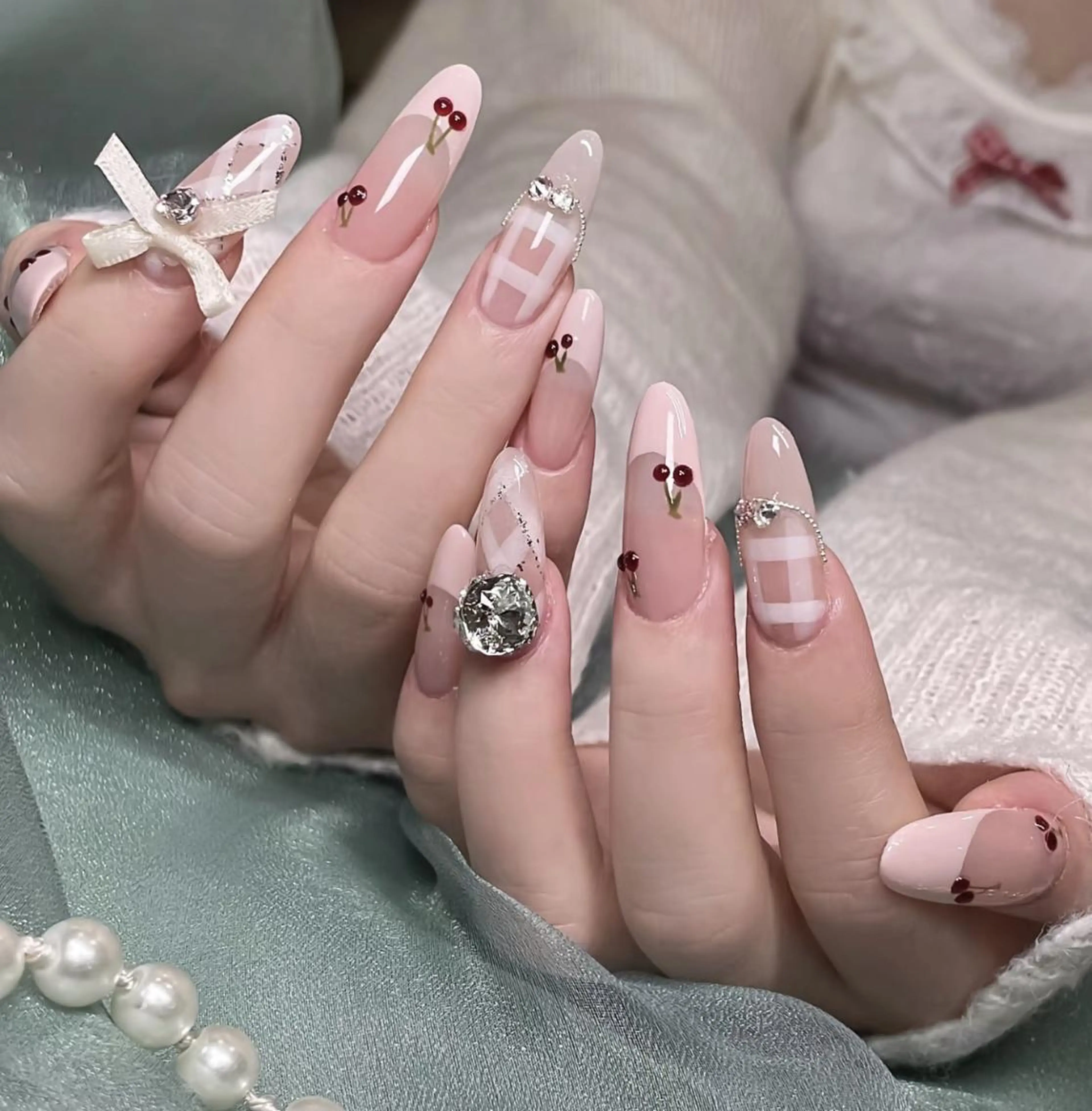 ネイル ハンドネイル By moonネイル 🌷ワンホン/韓国風のネイルデザイン