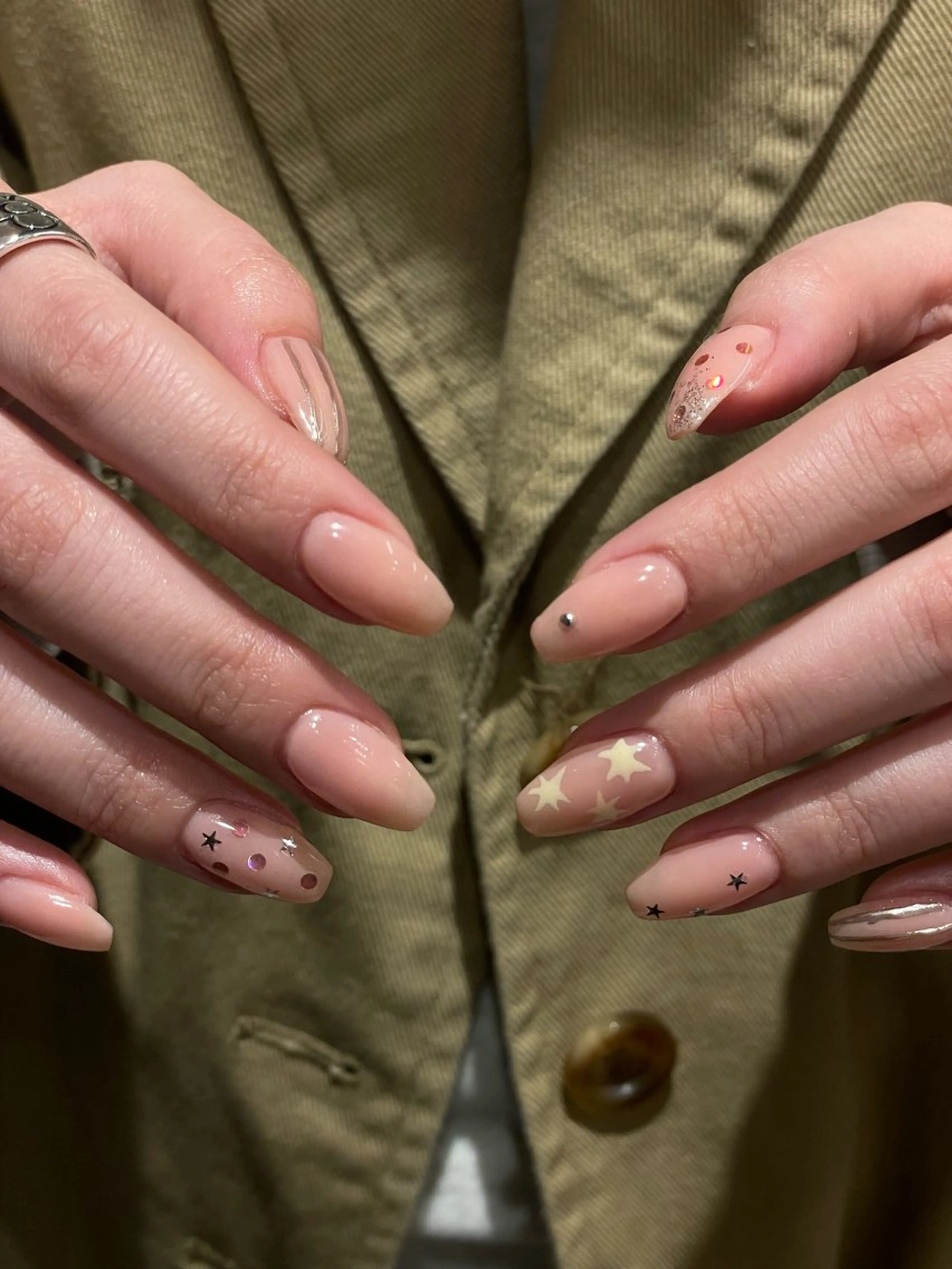 ネイル 持ち込み adachi harukaのネイルデザイン