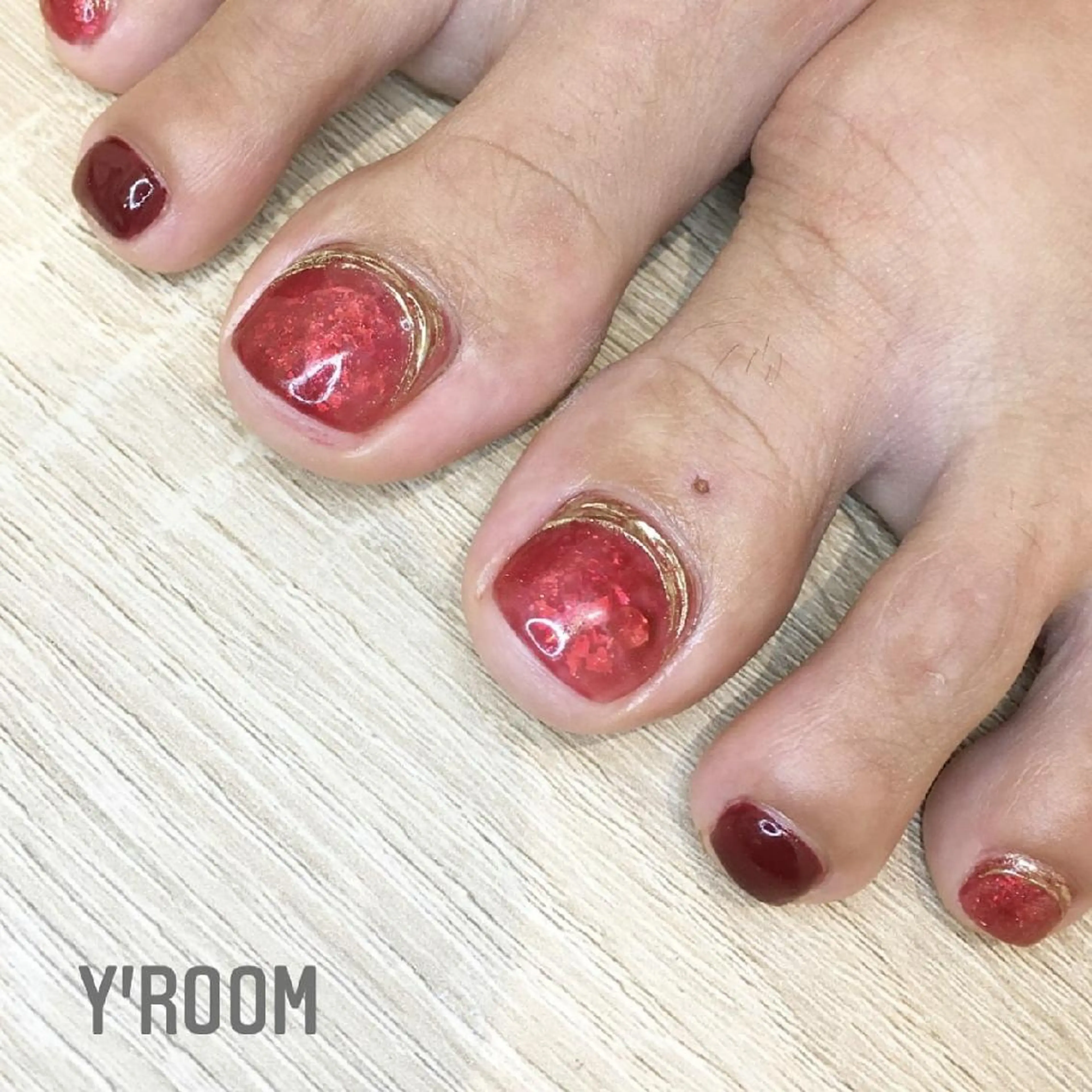 ネイル ジェルネイル ラメ(グリッター) ニュアンスネイル ワンカラーネイル パラジェル YUKA （ネイリスト）のネイルデザイン