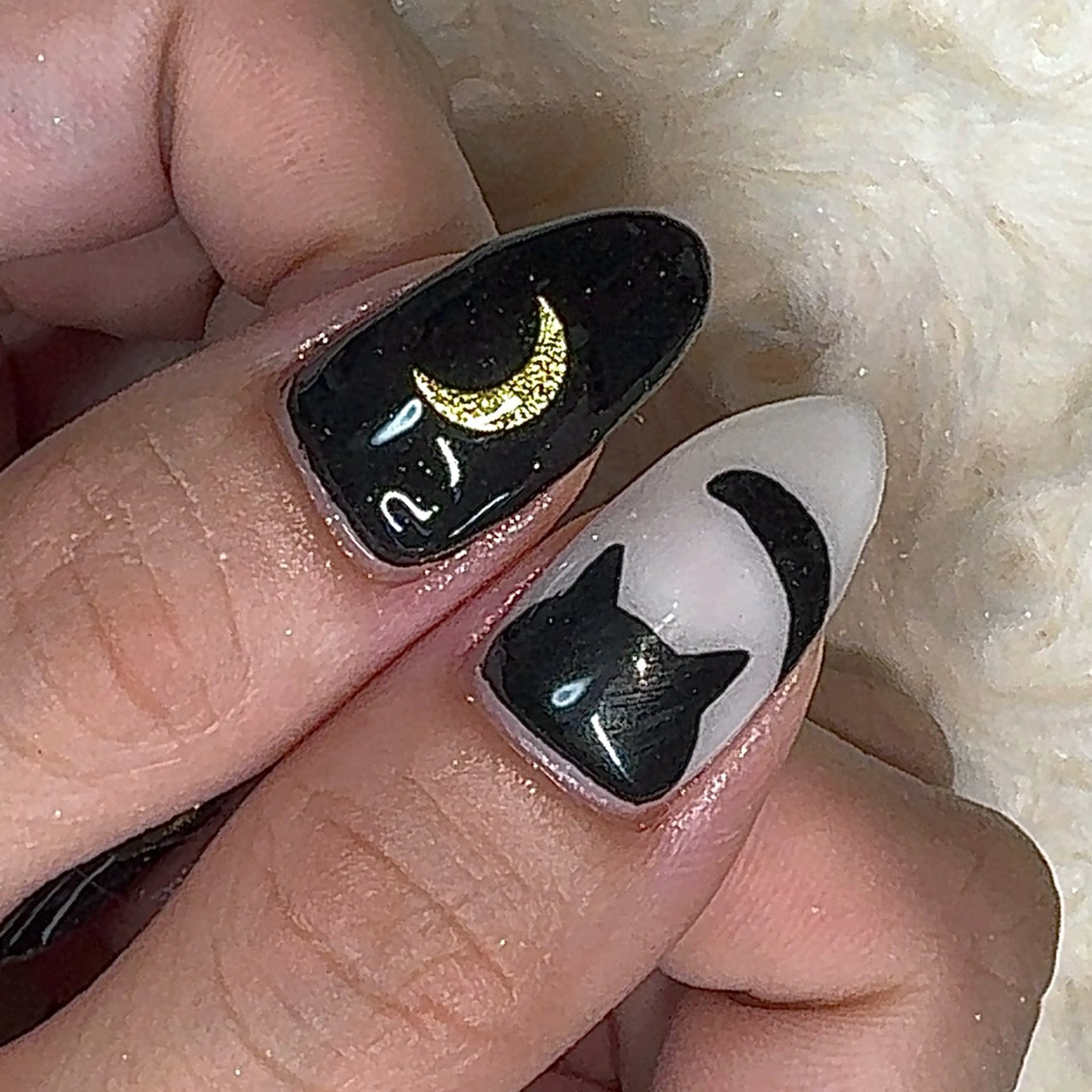 ネイル ハンドネイル 黒川 実祐のネイルデザイン