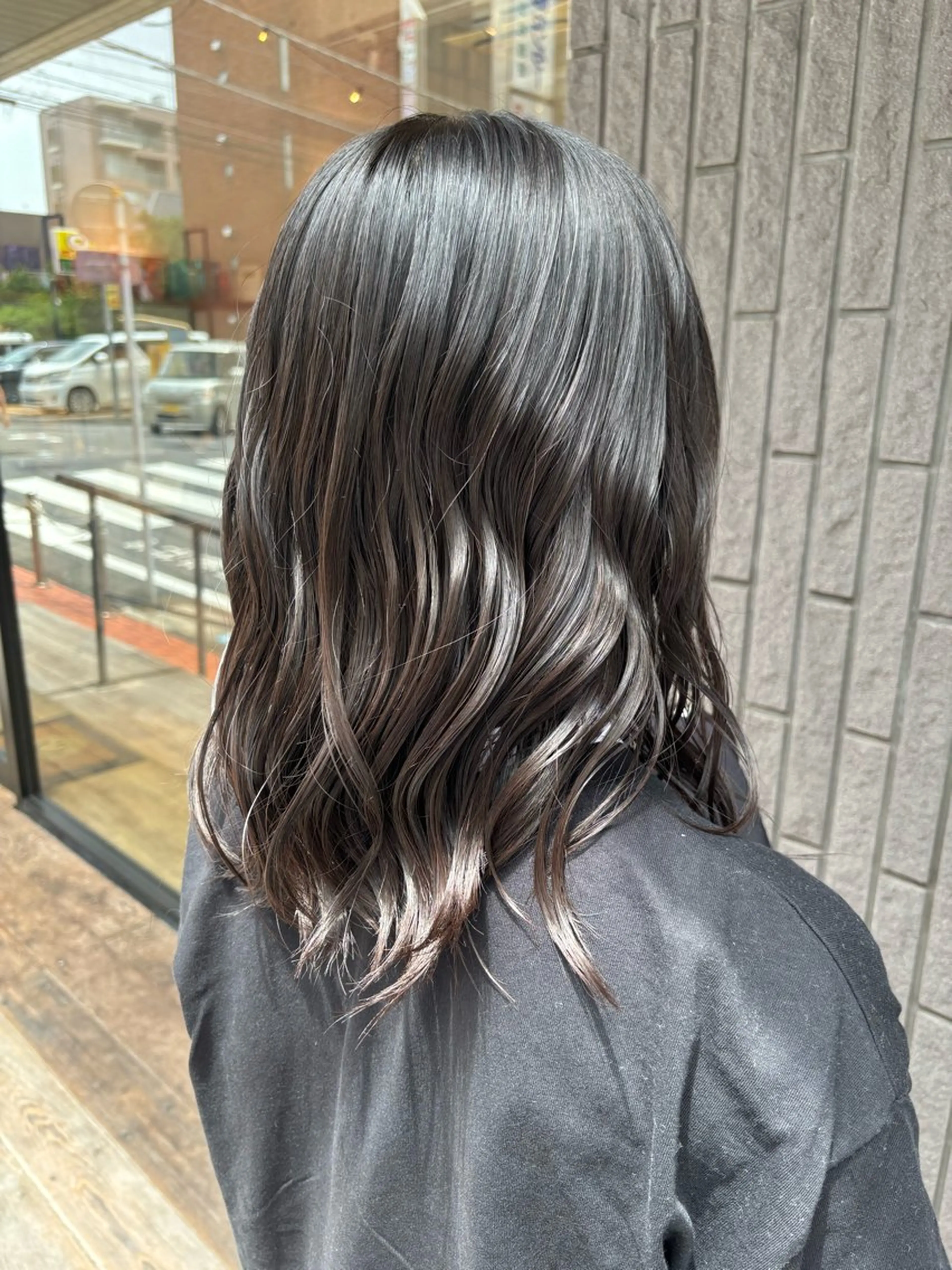 セミロング ゆうこ🍀髪質改善/ ストレート/艶カラーのヘアスタイル