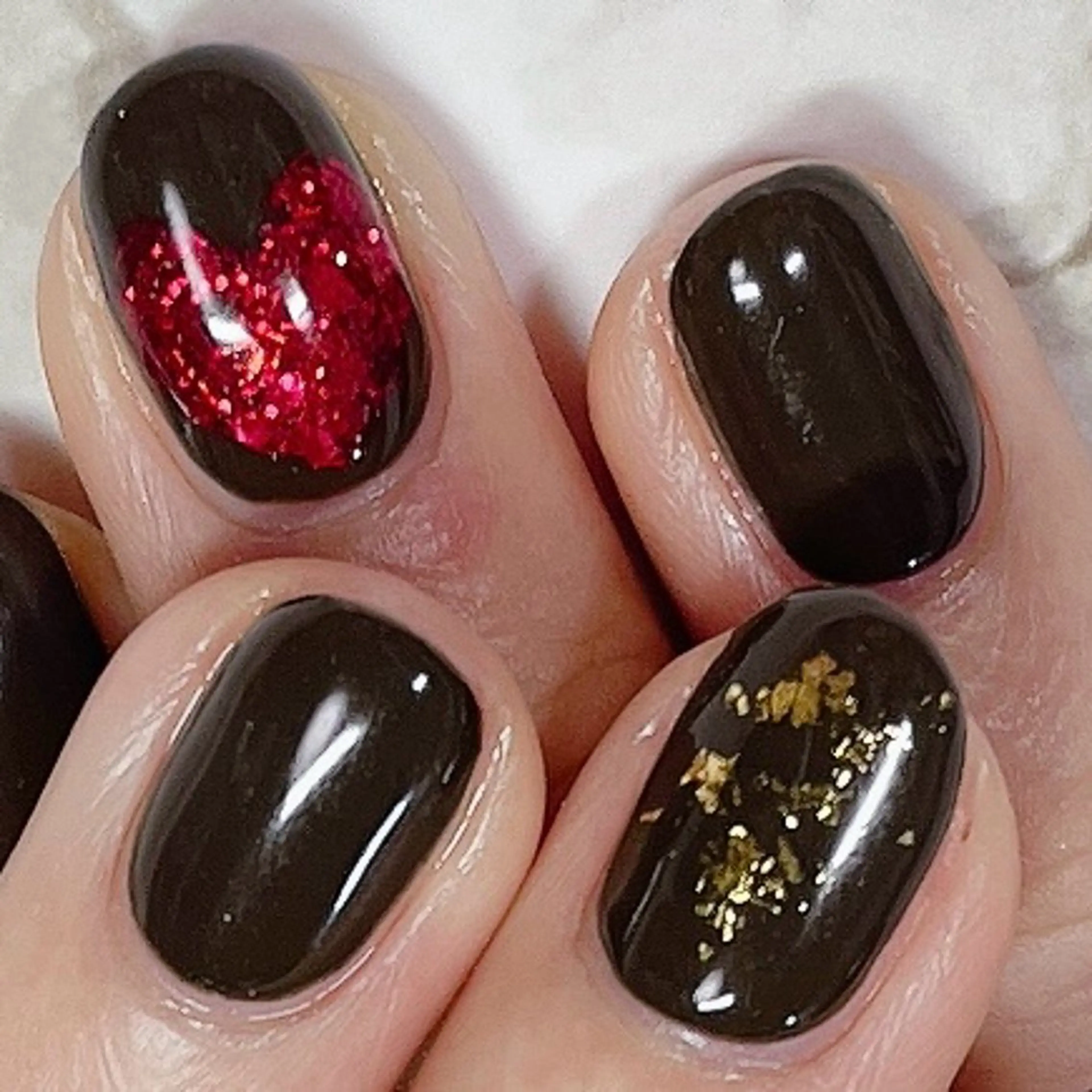 ネイル アートネイル ジェルネイル ワンカラーネイル .Nails Mio 赤羽西ネイルサロンのネイルデザイン