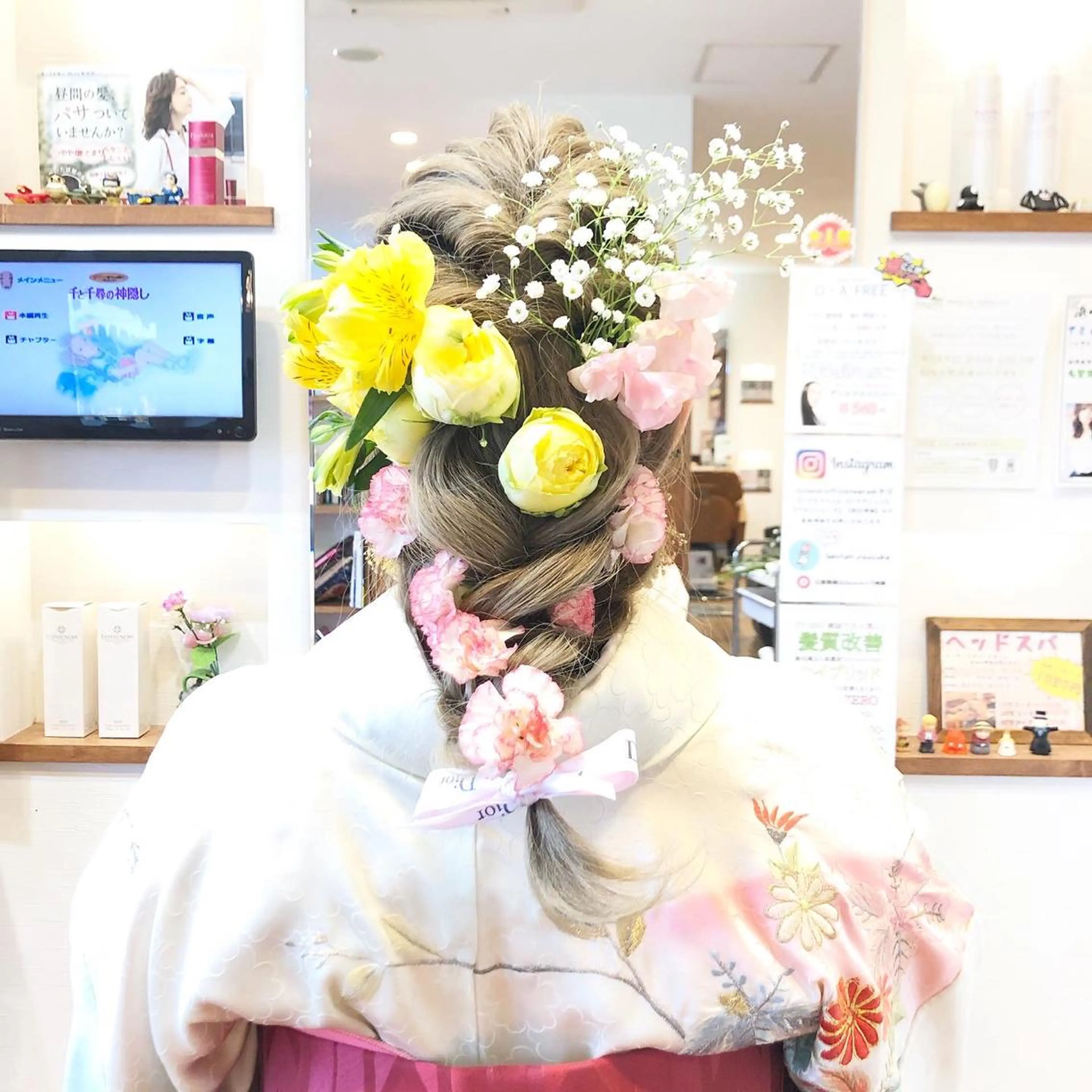 ヘアアレンジ 辨天 勇介のヘアスタイル