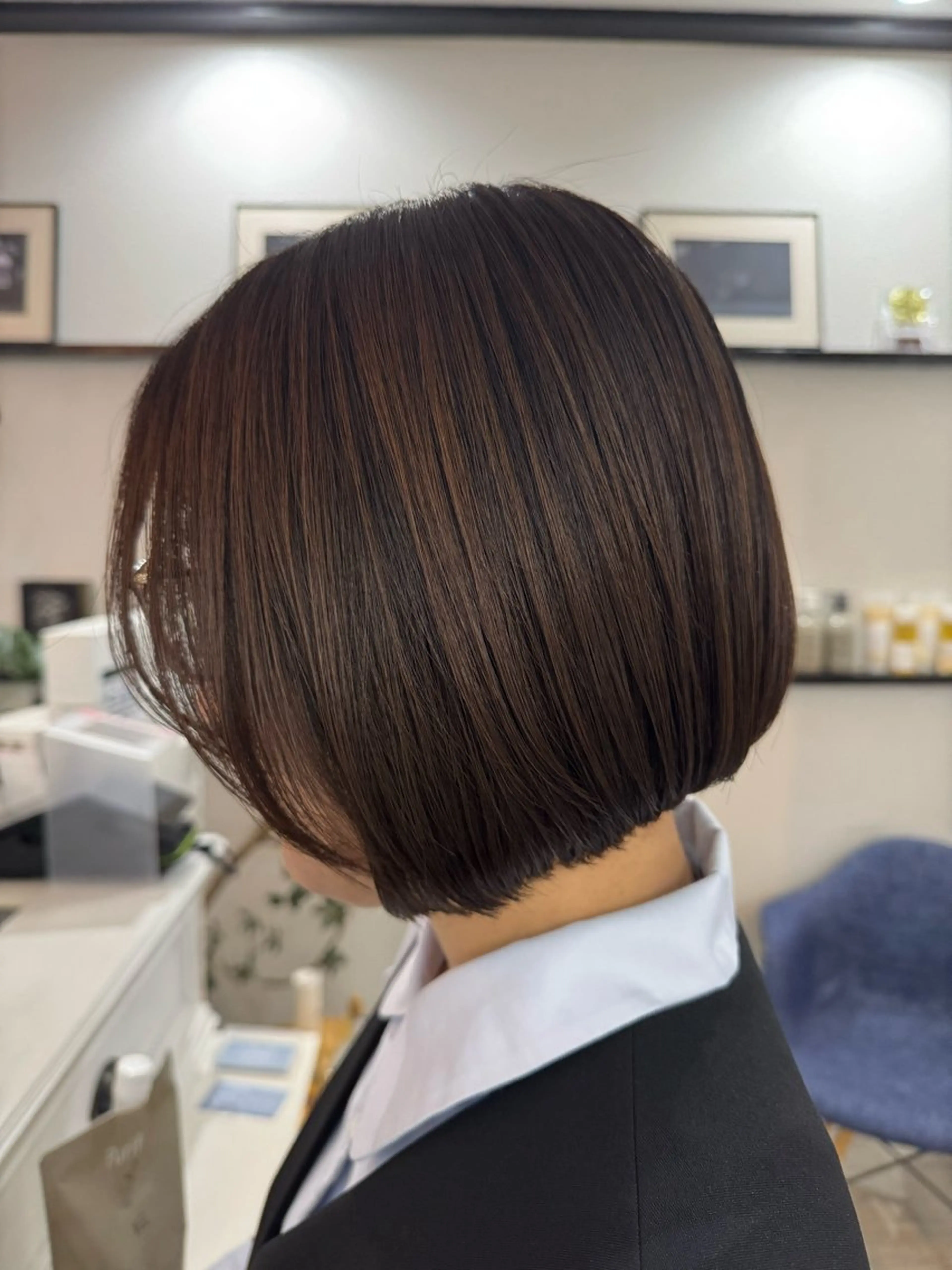 ショート カラー Az所属・Az ながいりかのヘアスタイル